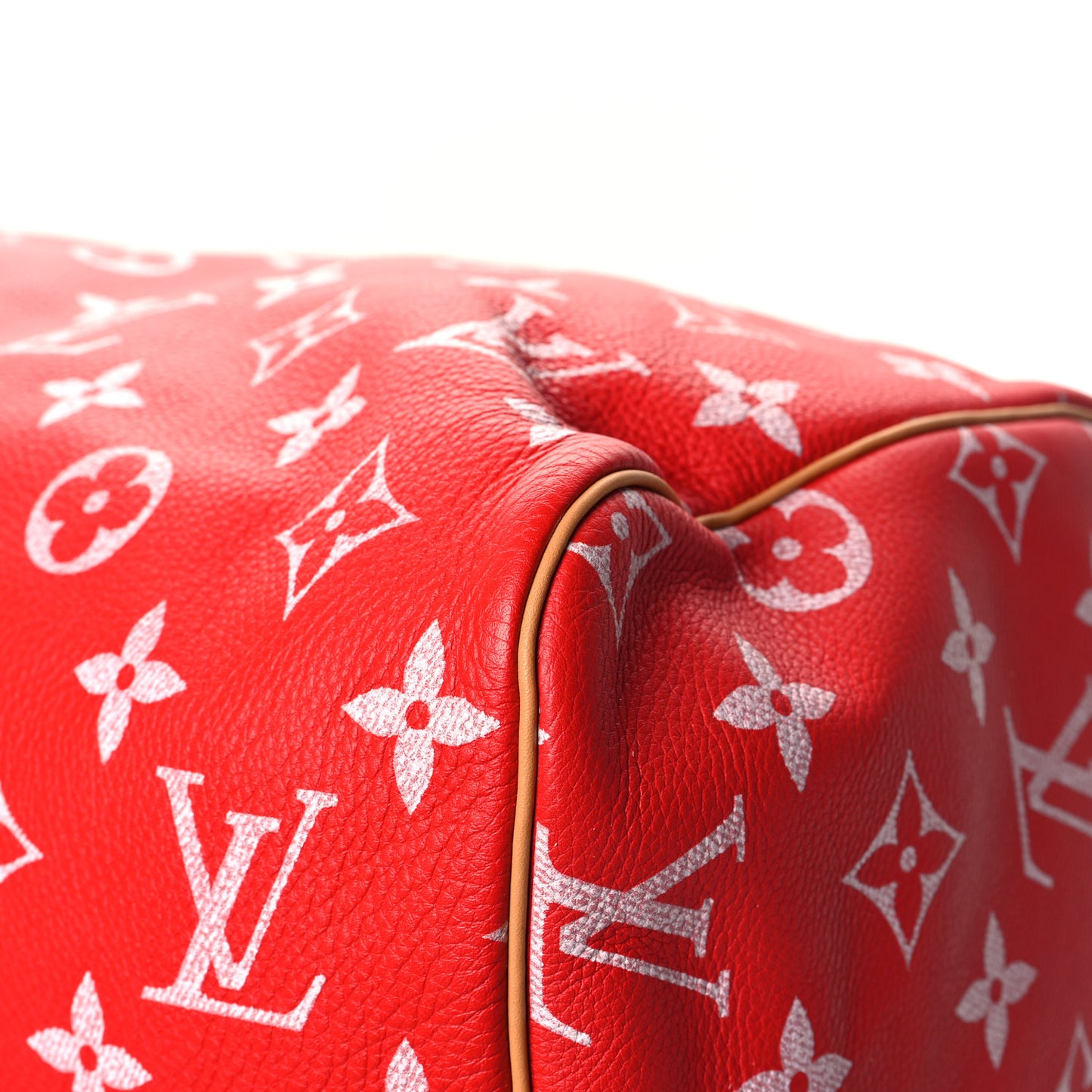 Calfskin Monogram Speedy P9 Bandouliere 50 Red