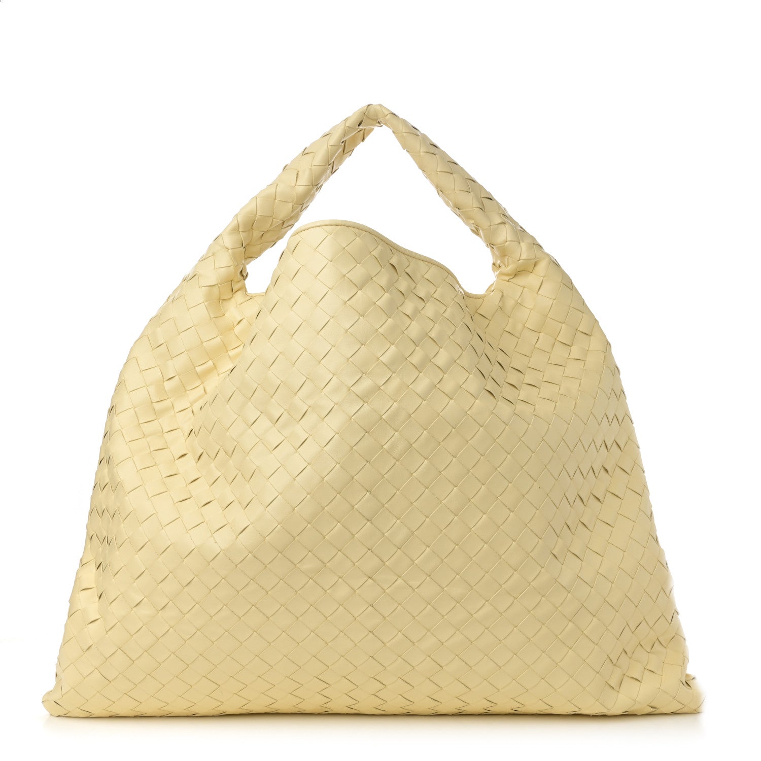 Bottega Veneta Calfskin Intrecciato Large Hop Camomile 1 of 11