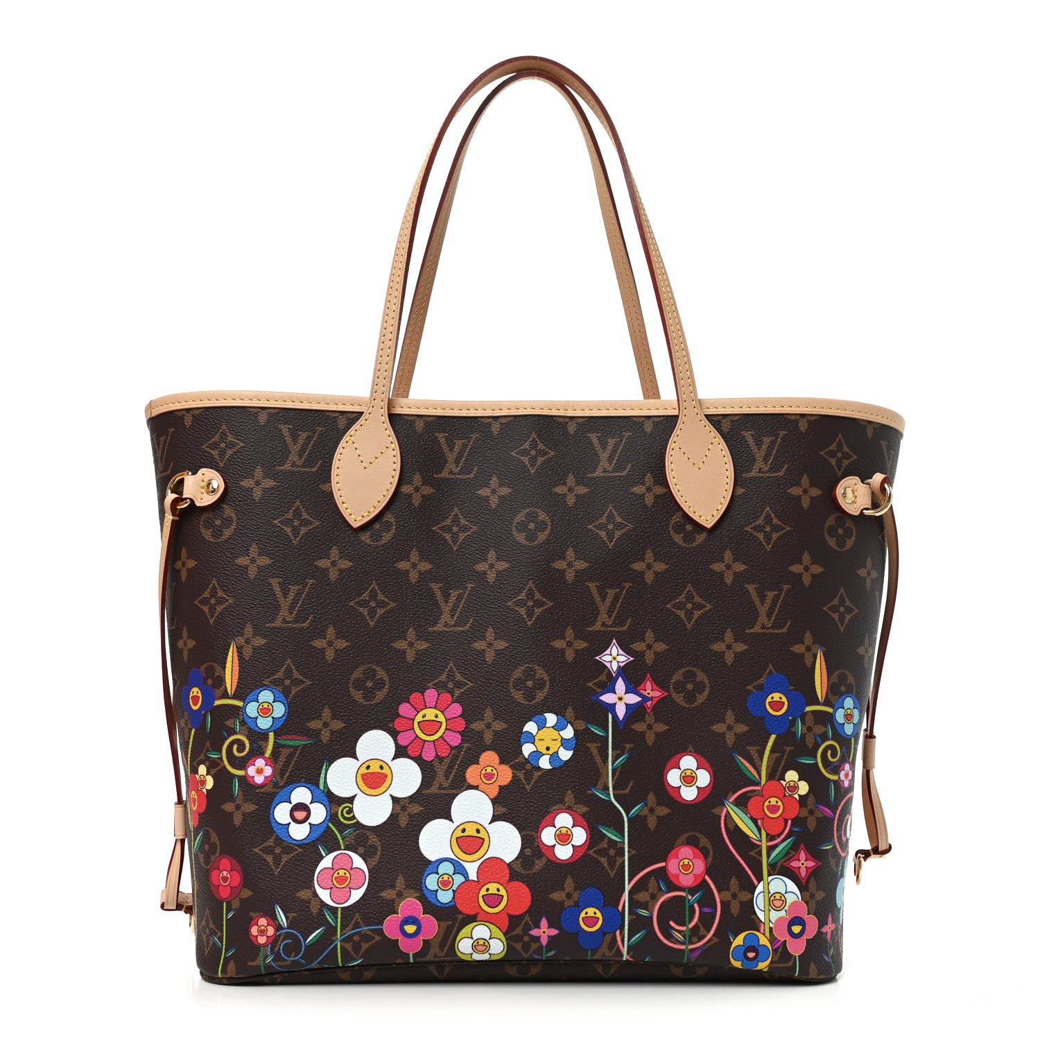 Louis Vuitton LV X TM Monogram Flowers Neverfull MM 1887622