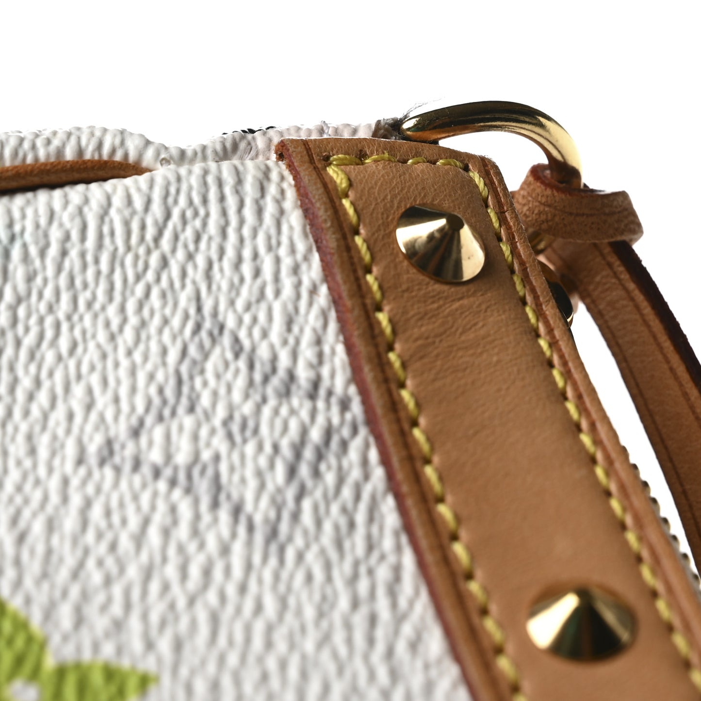 Monogram Multicolor Pochette Accessories White