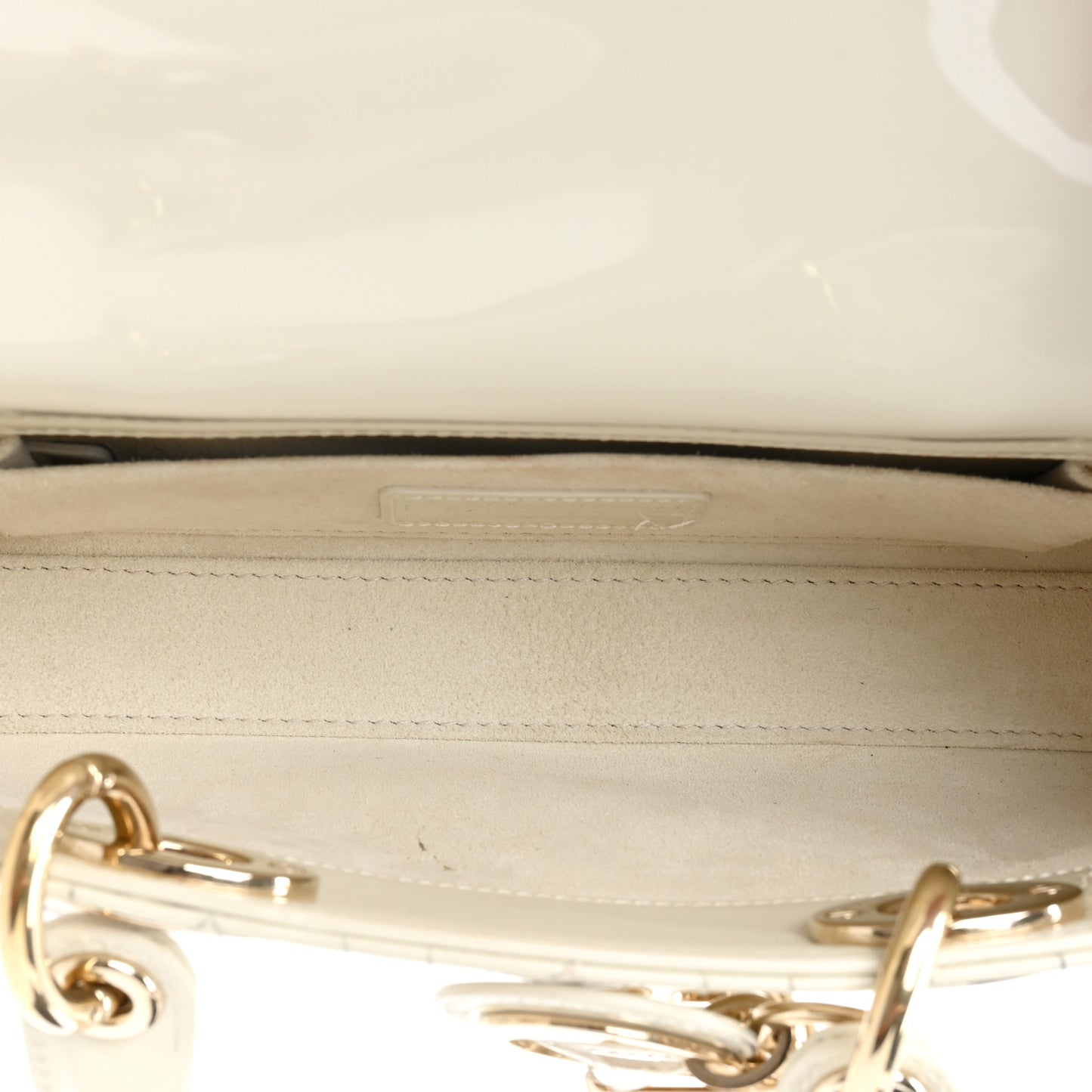 Patent Cannage Small Lady D-Joy White