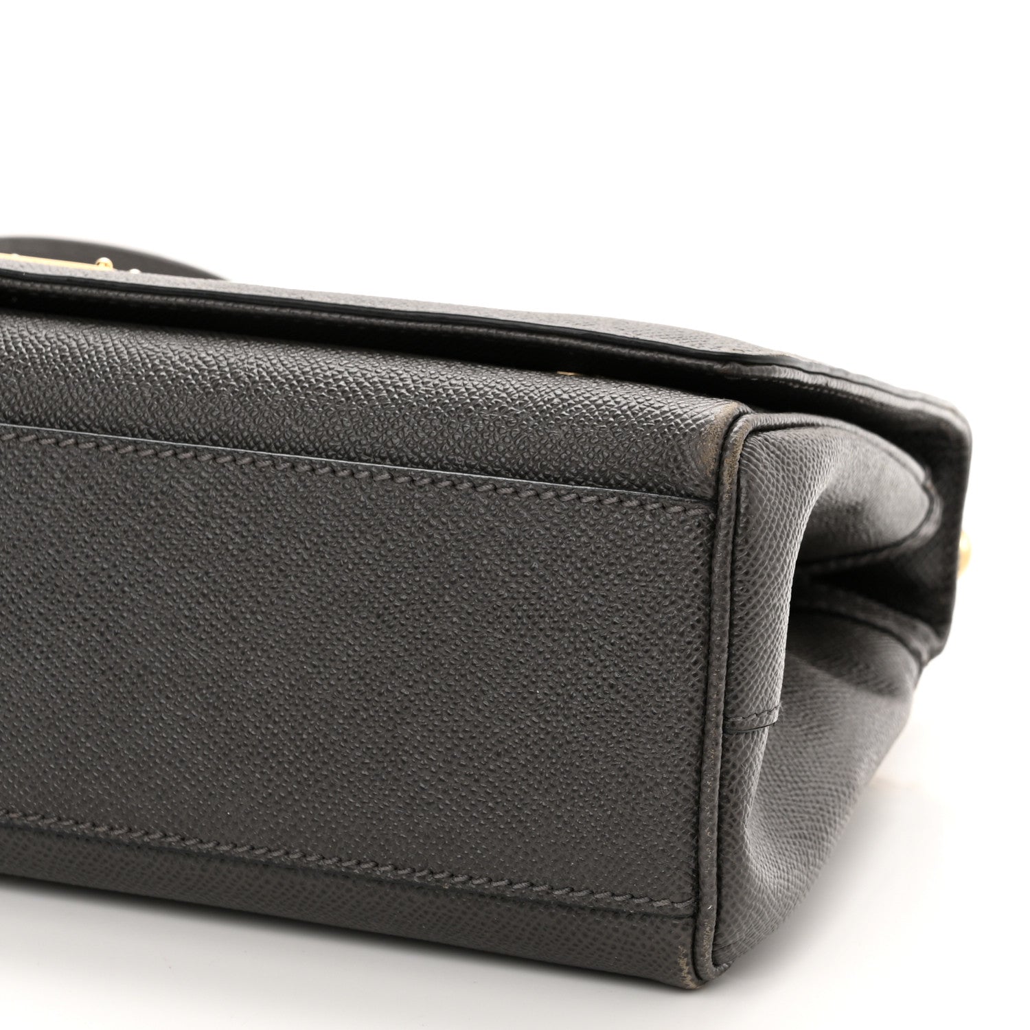 Dolce & Gabbana Dauphine Miss Sicily East West Shoulder Bag Grey 9 of 11