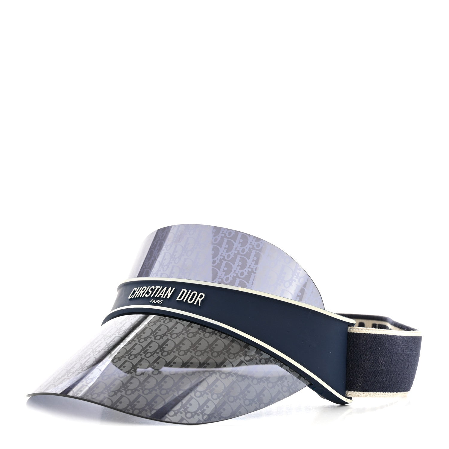 Christian Dior Oblique DiorClub V1U Sun Visor Blue 1941550