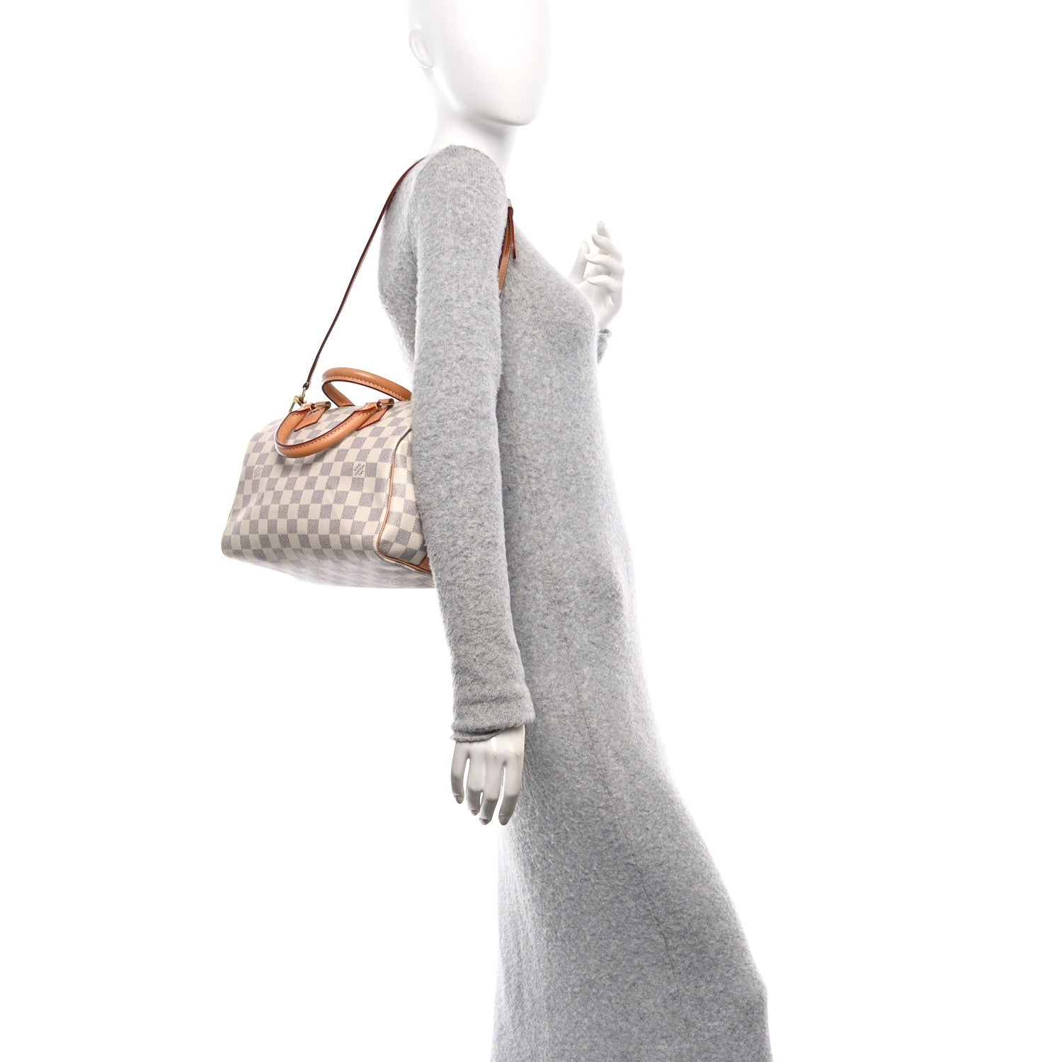 Louis Vuitton Damier Azur Speedy Bandouliere 25 2 of 11