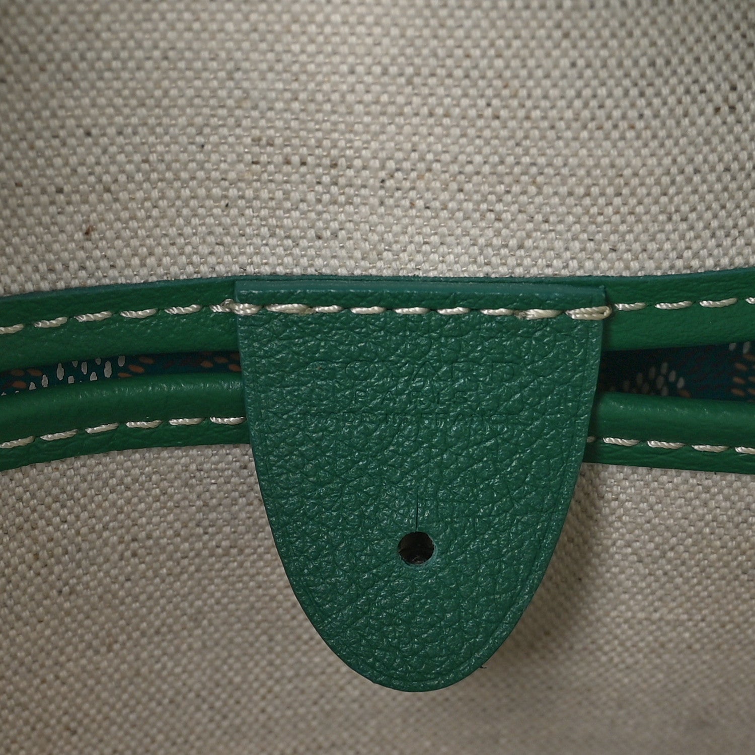 Goyard Goyardine Artois PM Green 6 of 10