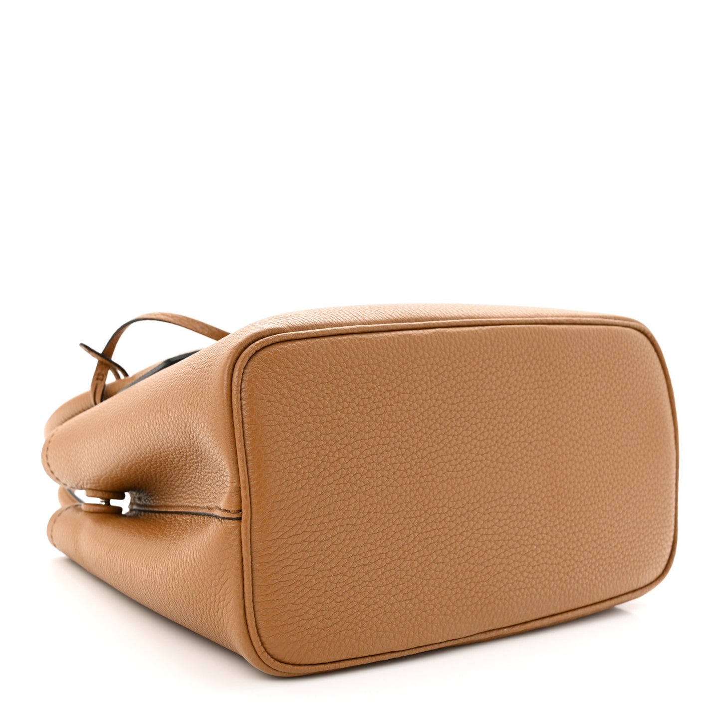 Vitello Daino Soft Mini Double Bag Caramel