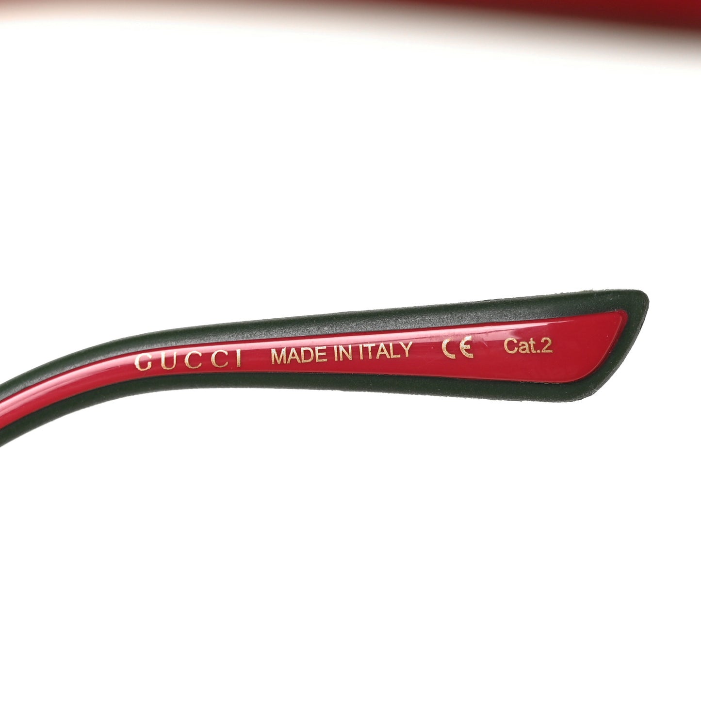 Acetate Round Web GG0504S Sunglasses Black Red Green