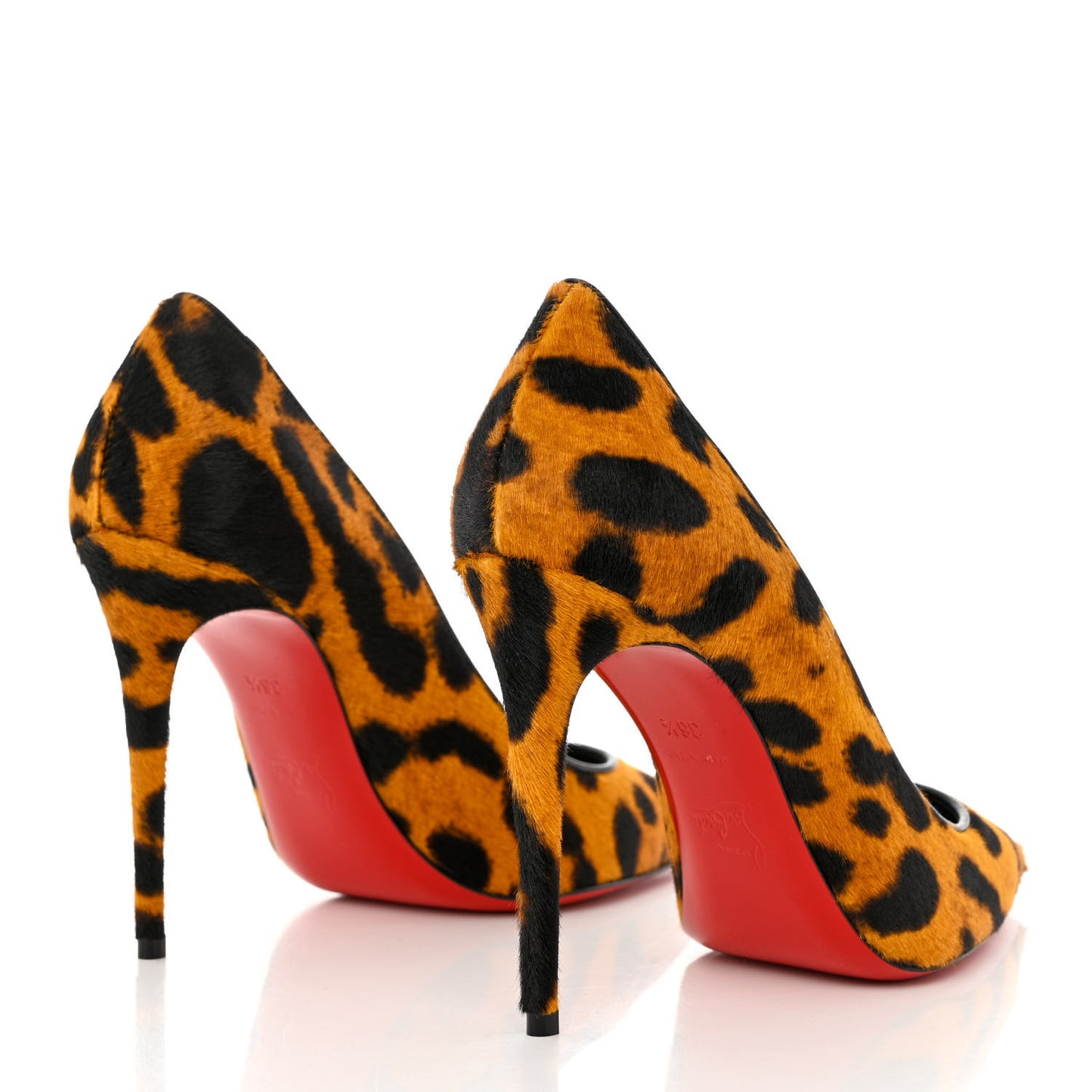Calf Hair Leopard Kate 100 Pumps 36.5 Spicy