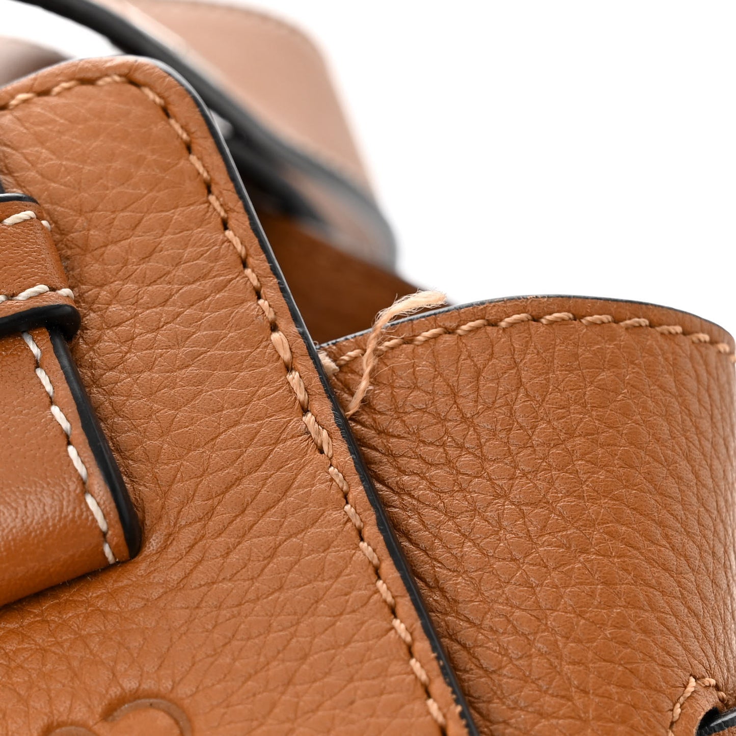 Calfskin Medium Hammock Shoulder Bag Tan