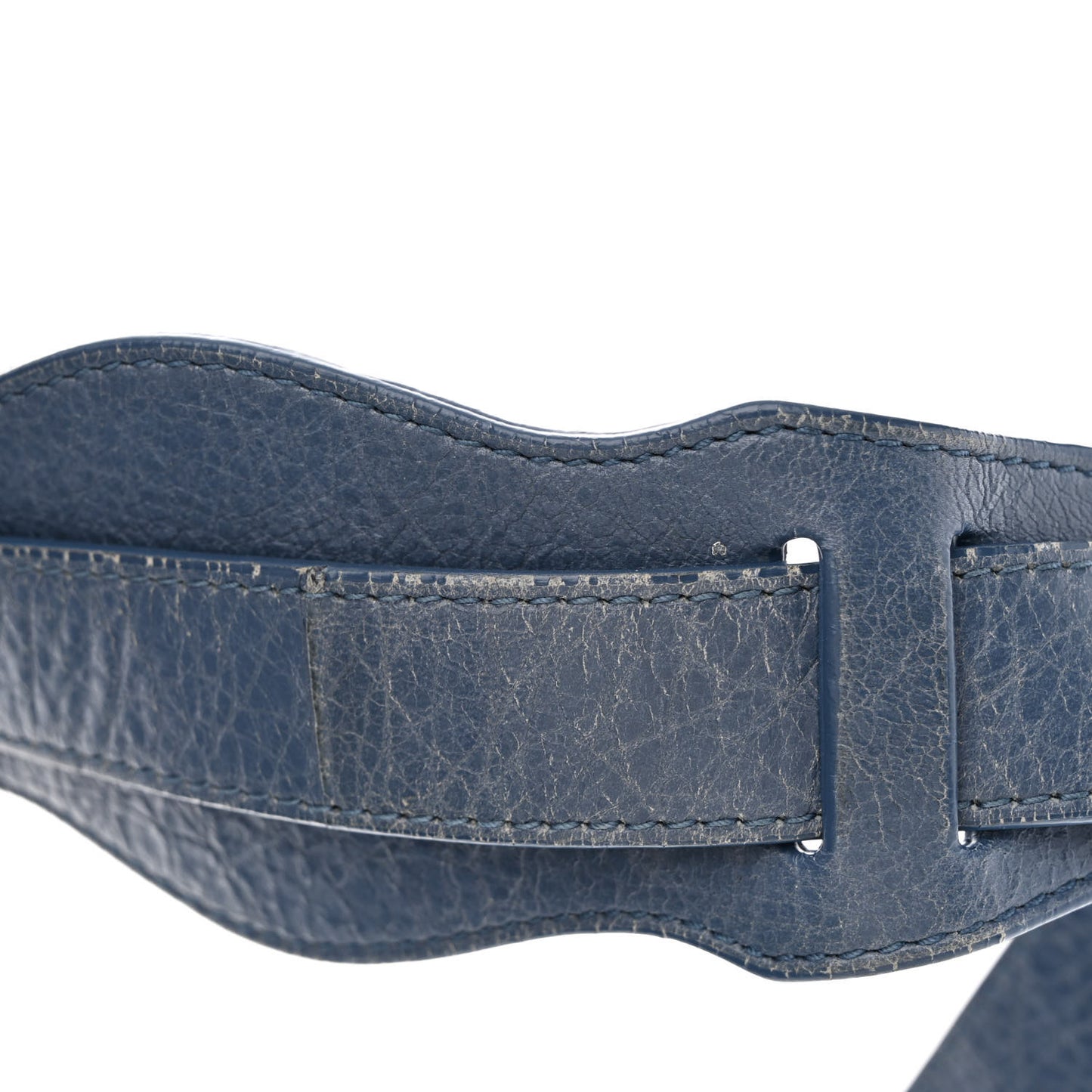 Agneau Classic Hardware Mini Pompon Bleu Persan