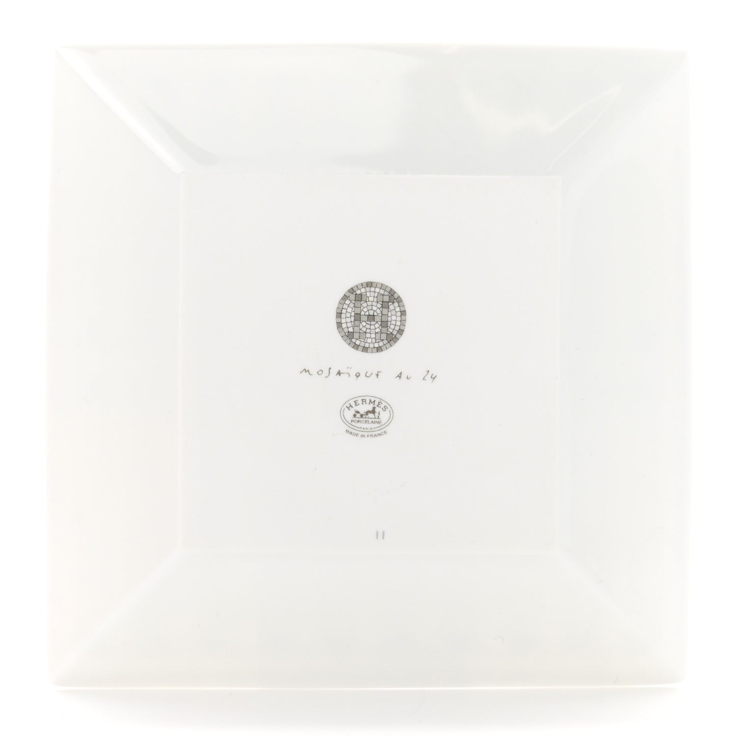 Porcelain Mosaique Au 24 Platine Square Plate N