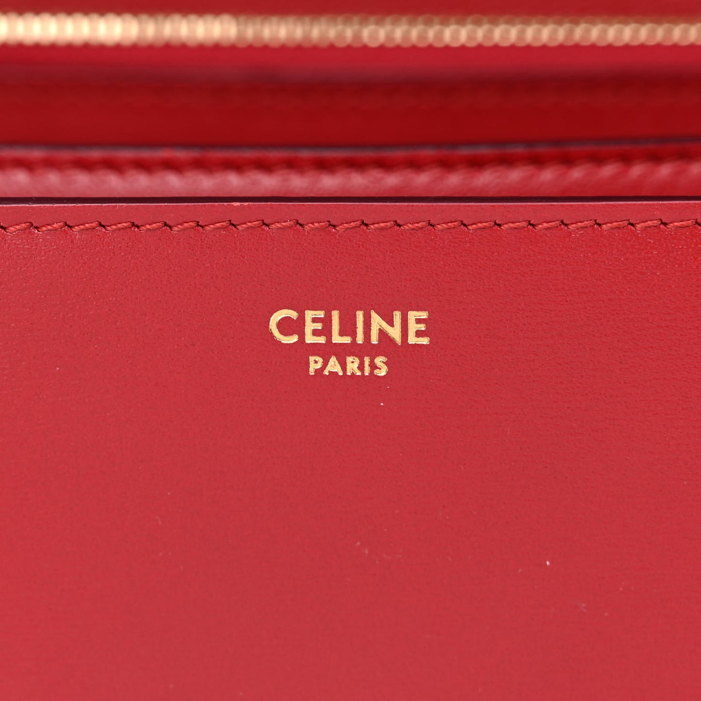 Box Calfskin Medium Classic Box Flap Bag Red
