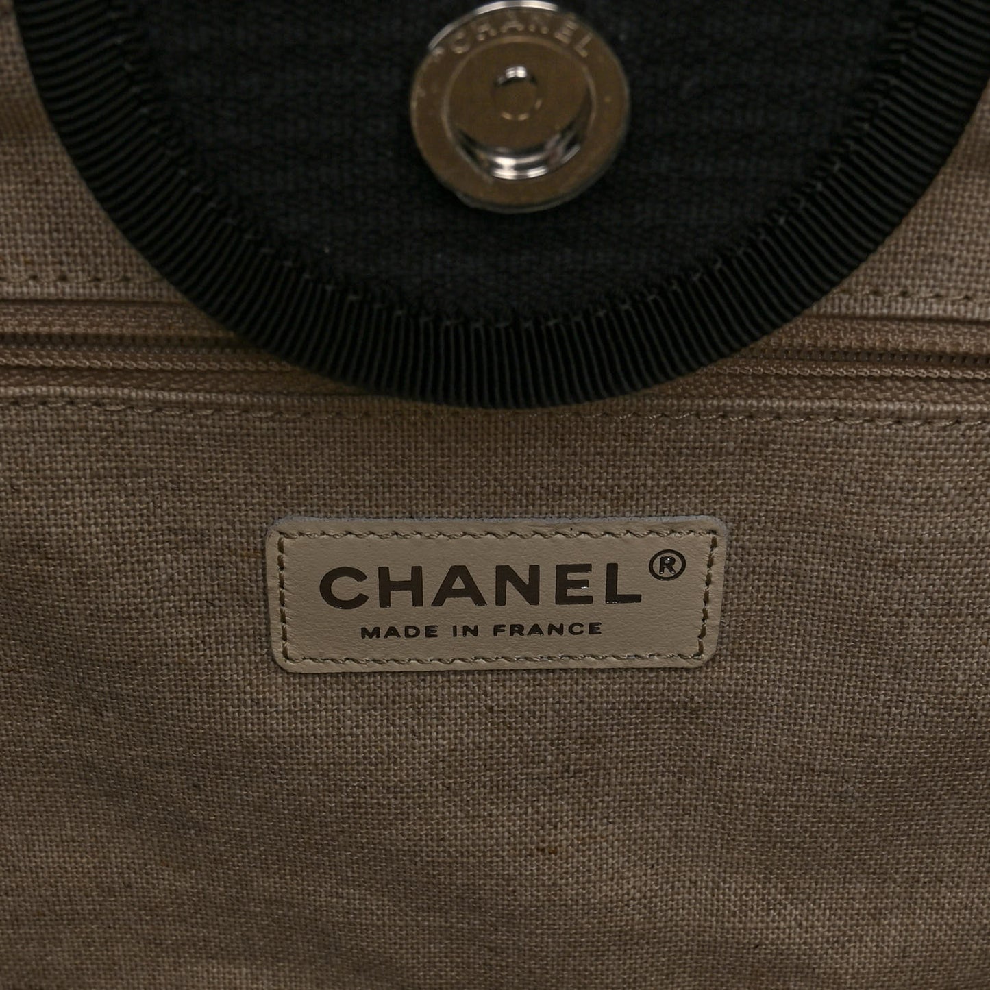 Mixed Fibers Medium Deauville Tote Black