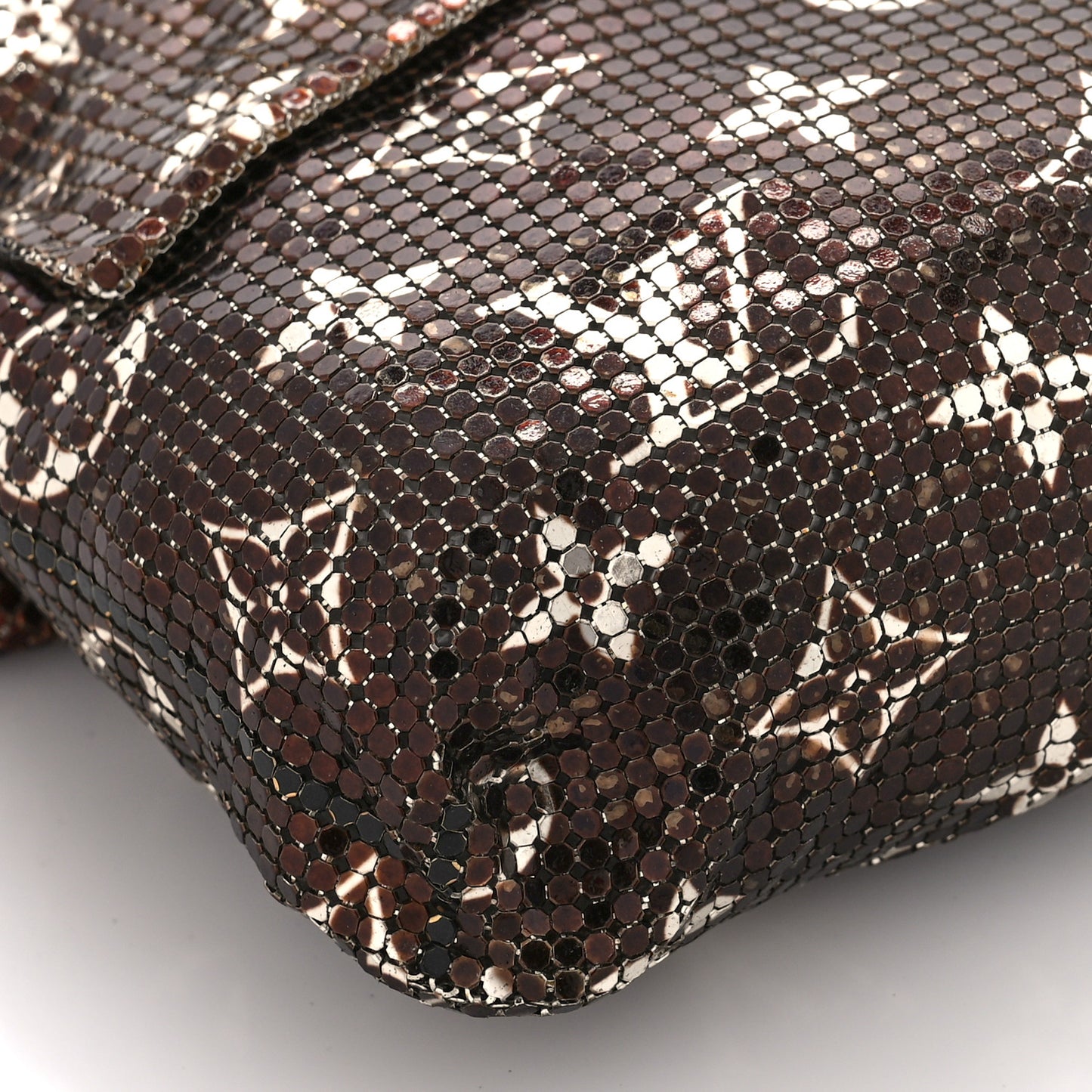 Monogram Mesh Metal Frances Bronze