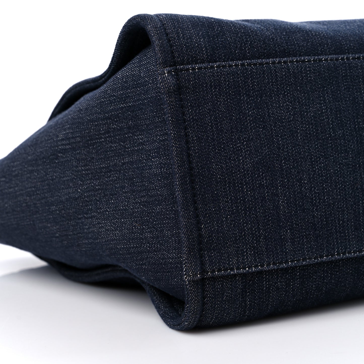 Denim Medium Deauville Tote Dark Blue