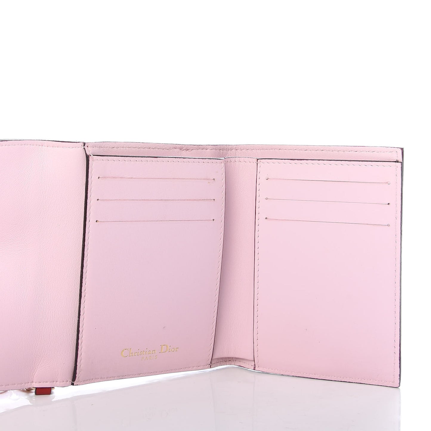 Bullcalf Diorissimo Medium Envelope Wallet True Red Pink