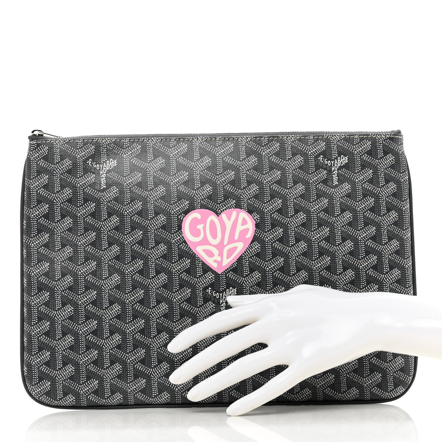 Goyardine Senat Pochette MM Grey