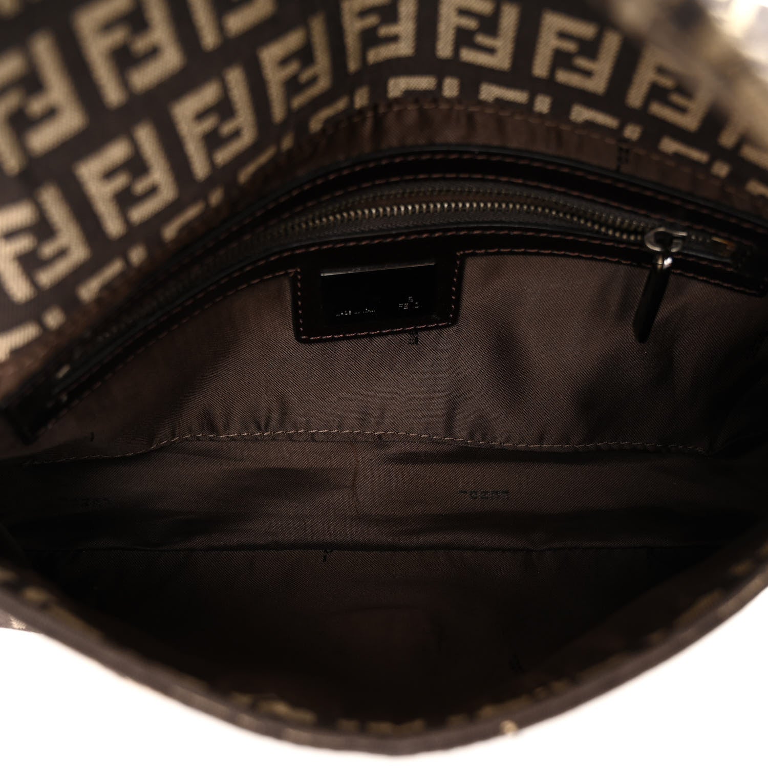 Fendi Zucchino Baguette Tobacco 5 of 10