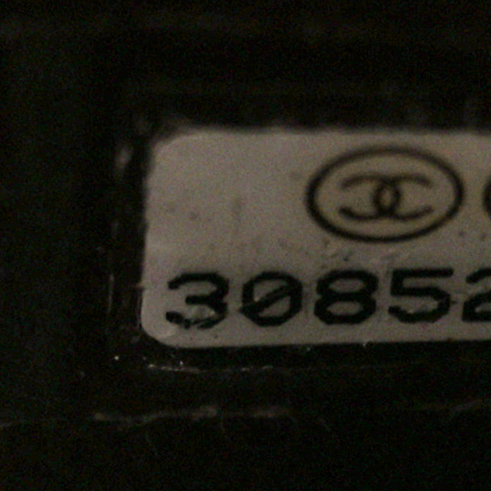 Caviar Quilted Small Double Flap Black