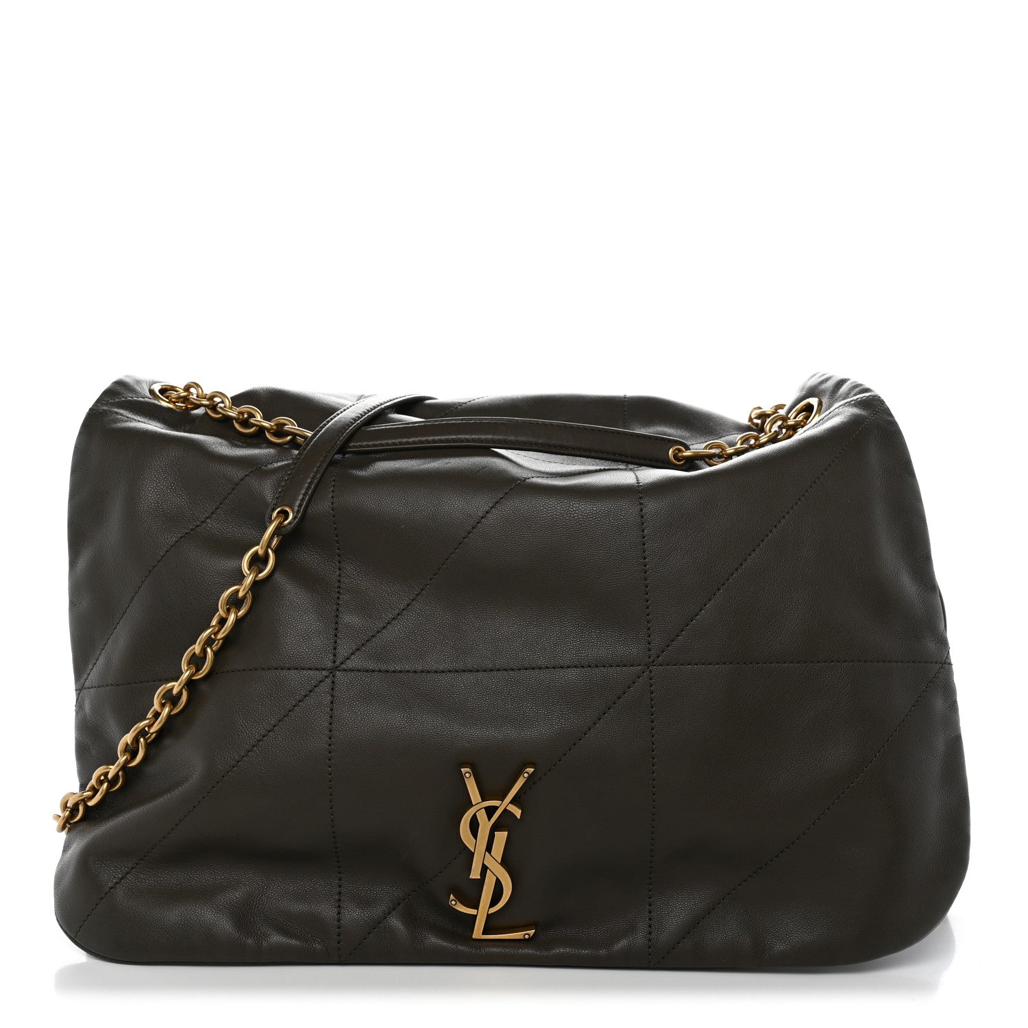 Saint Laurent Lambskin Matelasse Monogram Large Jamie 4.3 Light