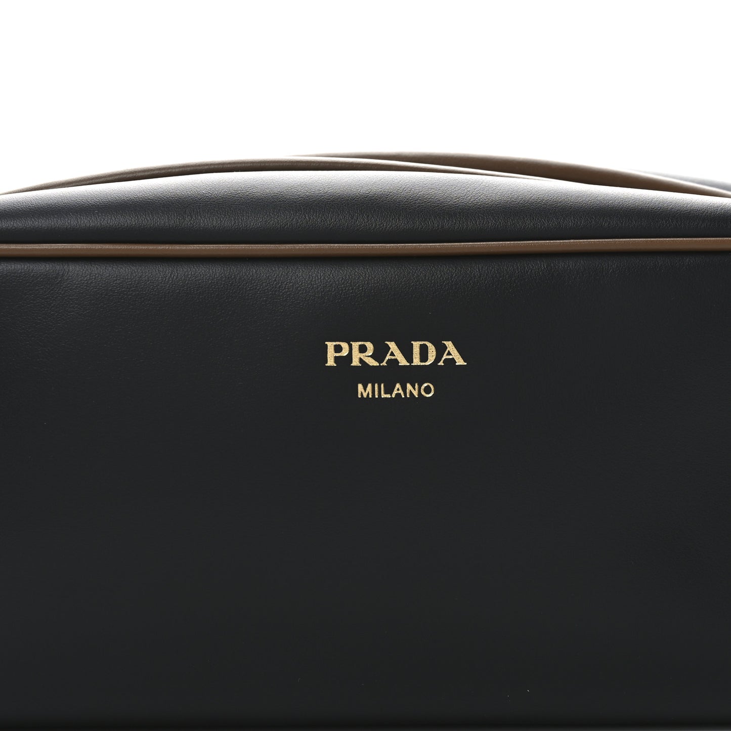 Soft Calfskin Swing Shoulder Bag Black Hazelnut