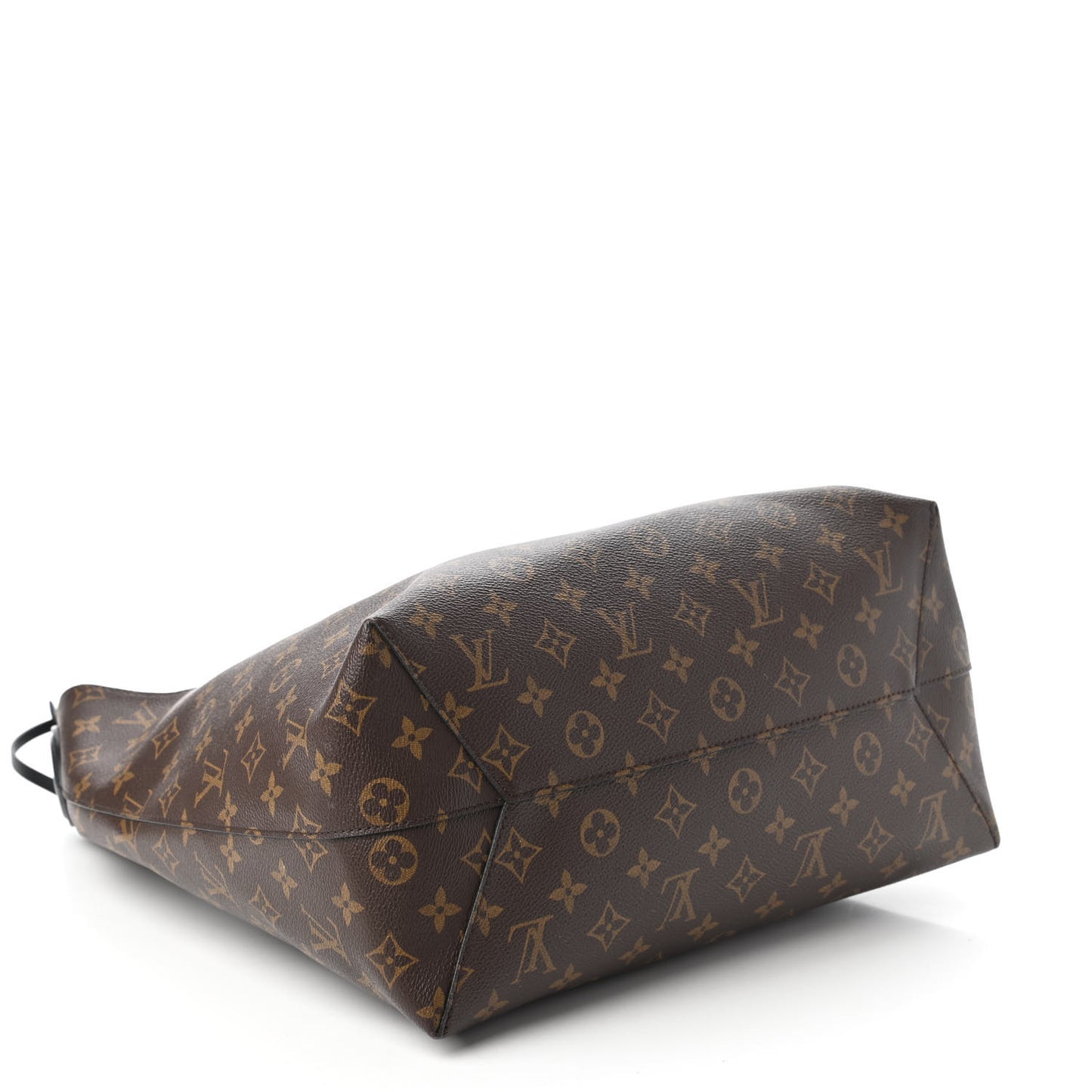 Monogram Flower Hobo Black