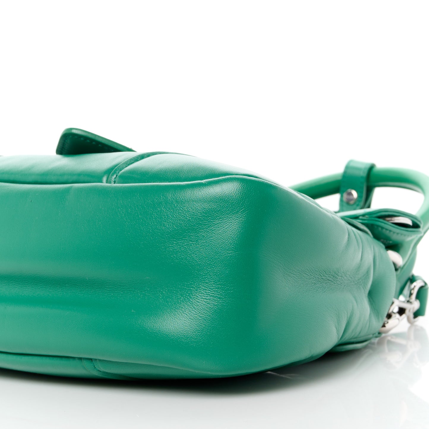 Nappa Soft Padded Re-Edition 2002 Moon Bag Mango