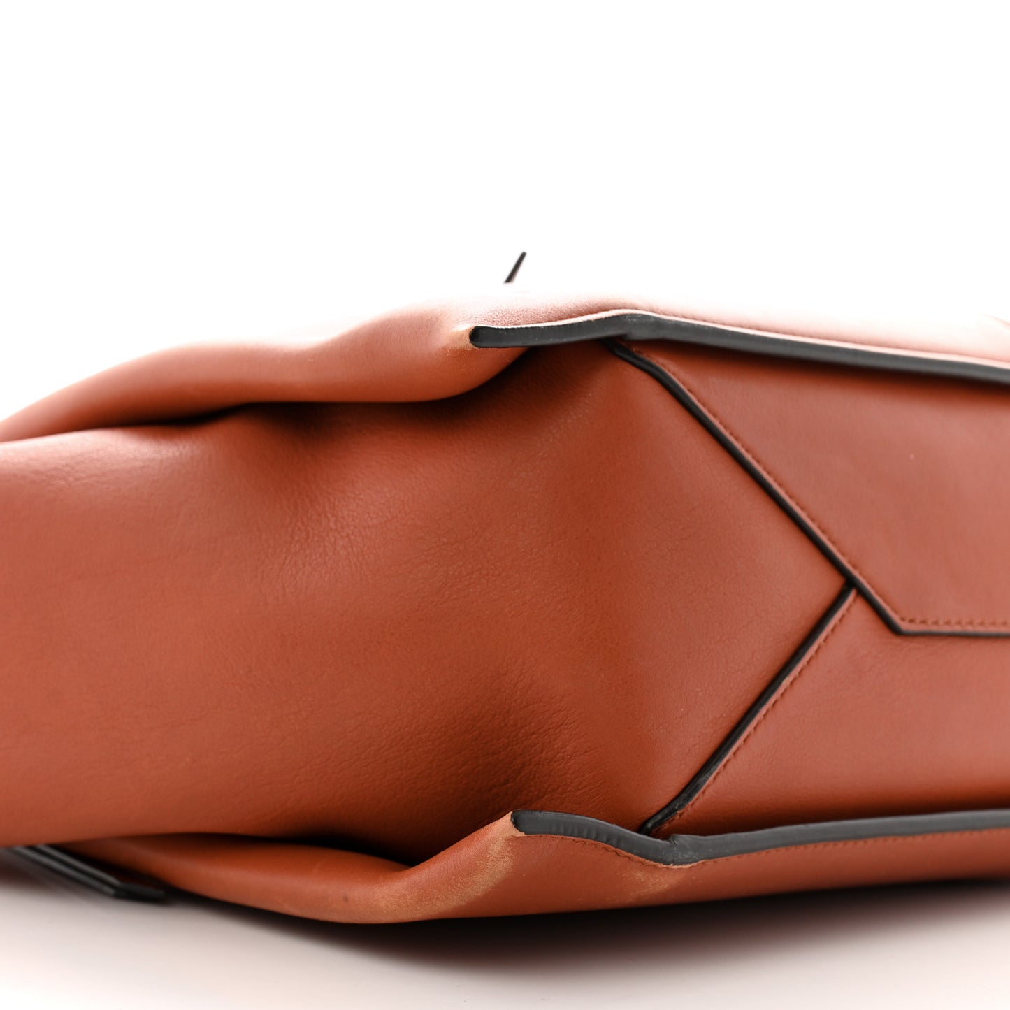 Calfskin Medium Tri-Fold Bag Brick