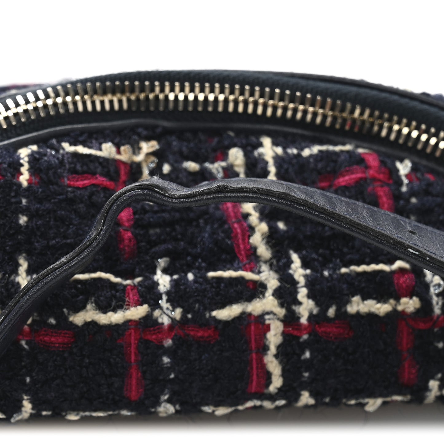 Tweed Quilted Chain 20s Signe Waist Bag Multicolor