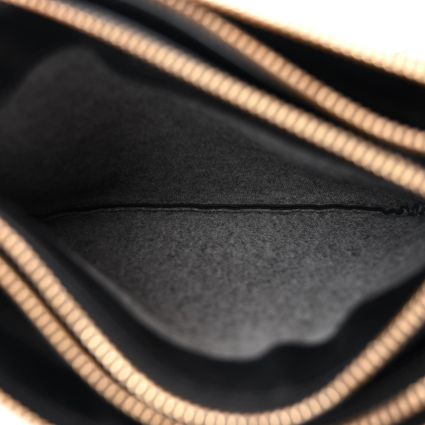 Lambskin Small Trio Crossbody Bag Black