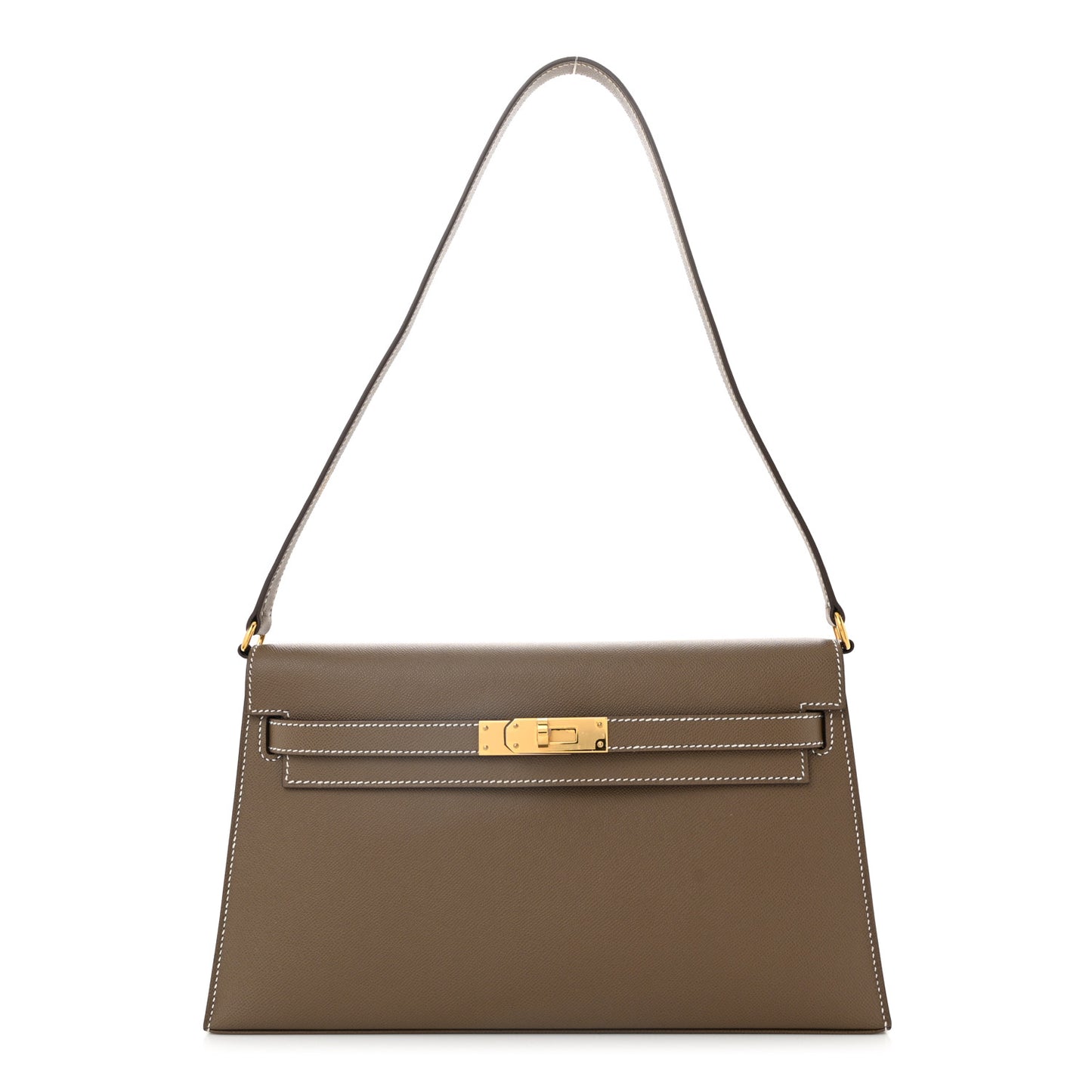 Madame Calfskin Kelly Elan Etoupe
