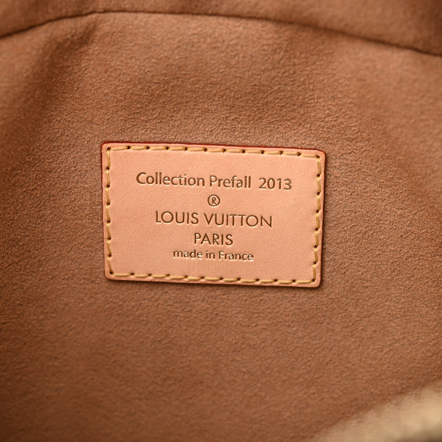Monogram Tuffetage Deauville Cube Caramel