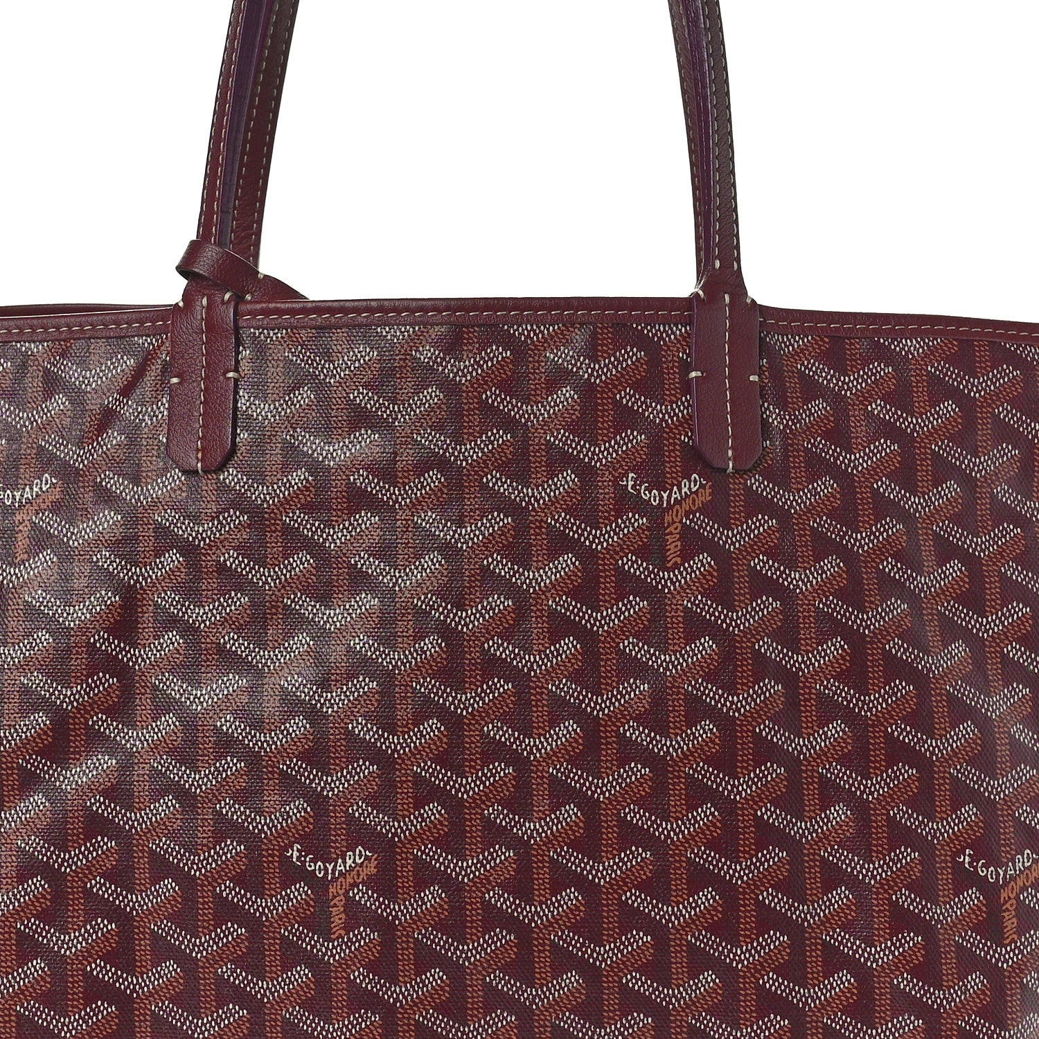 Goyard Goyardine Saint Louis PM Bordeaux 7 of 10