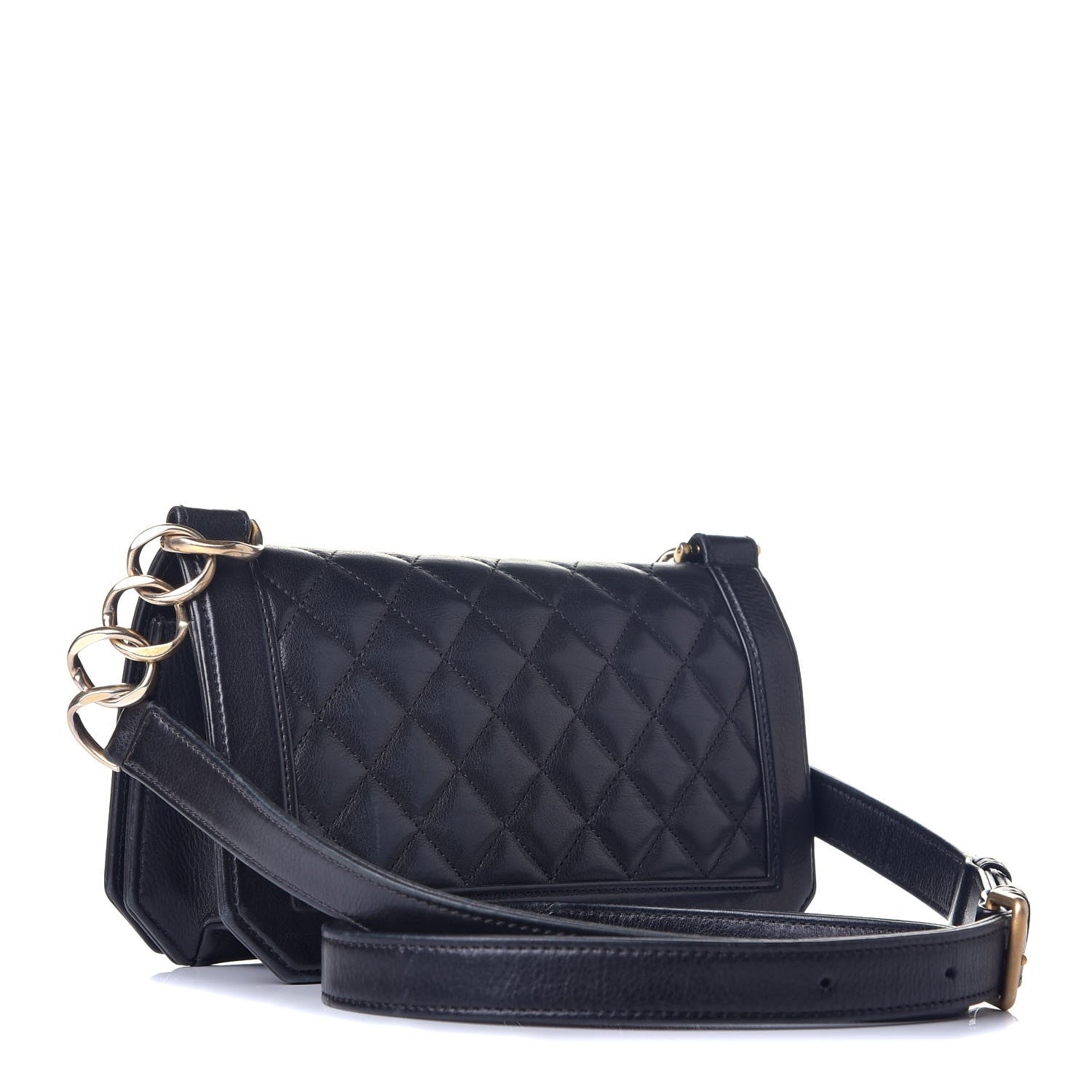 Chanel Calfskin Quilted Small Flap Black 3 of 9