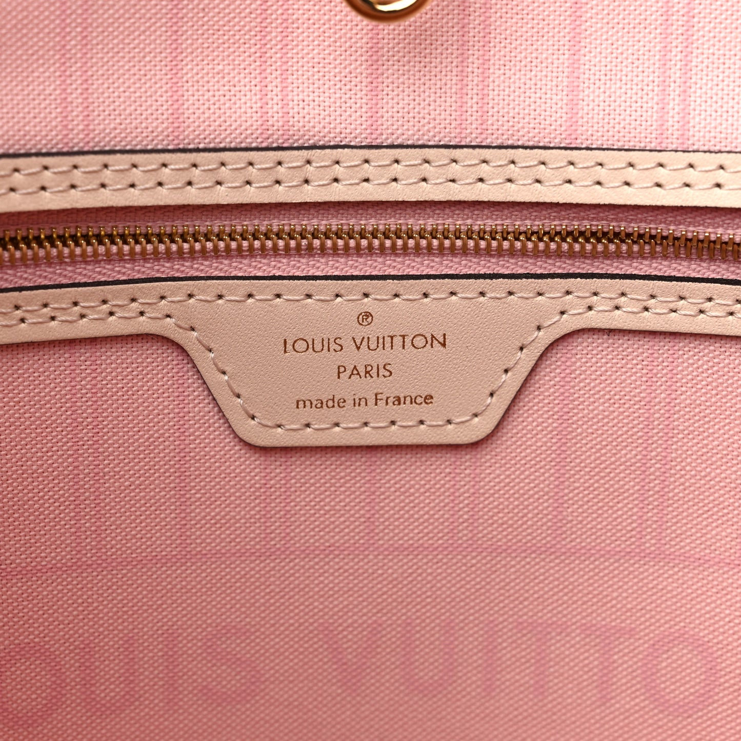 Damier Azur Braided Neverfull MM Pink