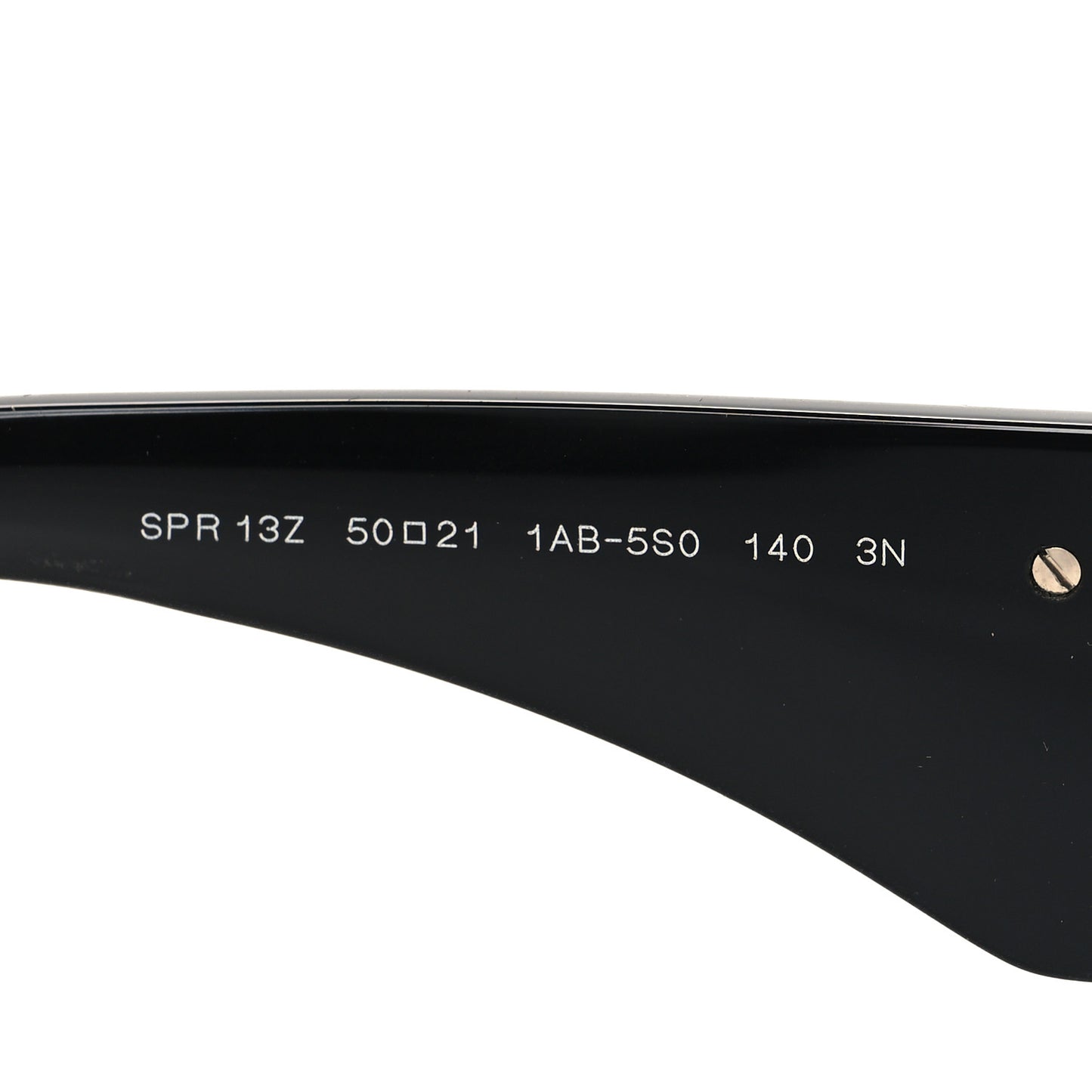 Acetate Symbole Sunglasses SPR 13Z Black