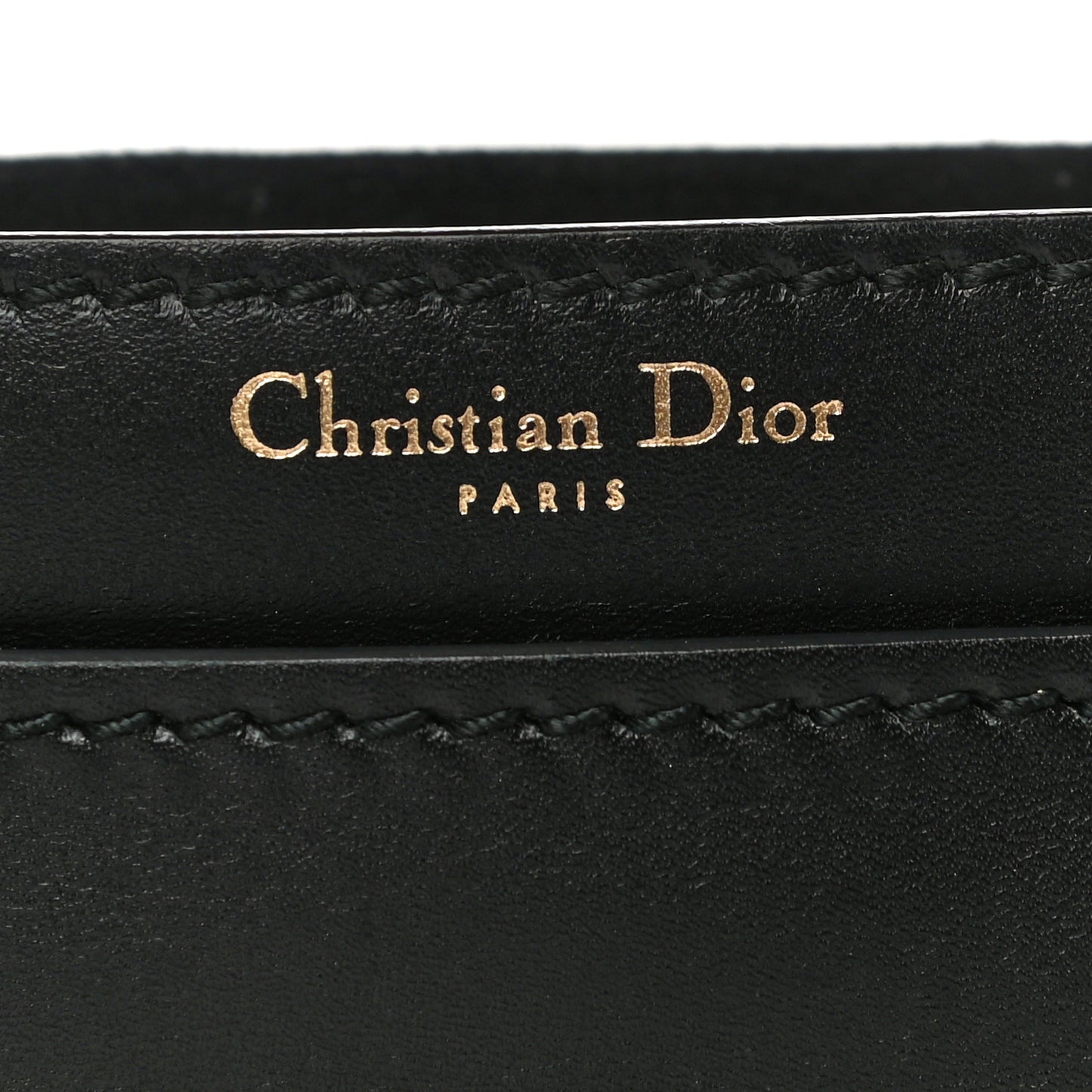 Calfskin J'Adior Chain Flap Bag Black