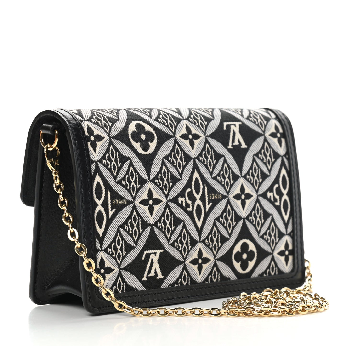 Jacquard Since 1854 Dauphine Chain Wallet Grey