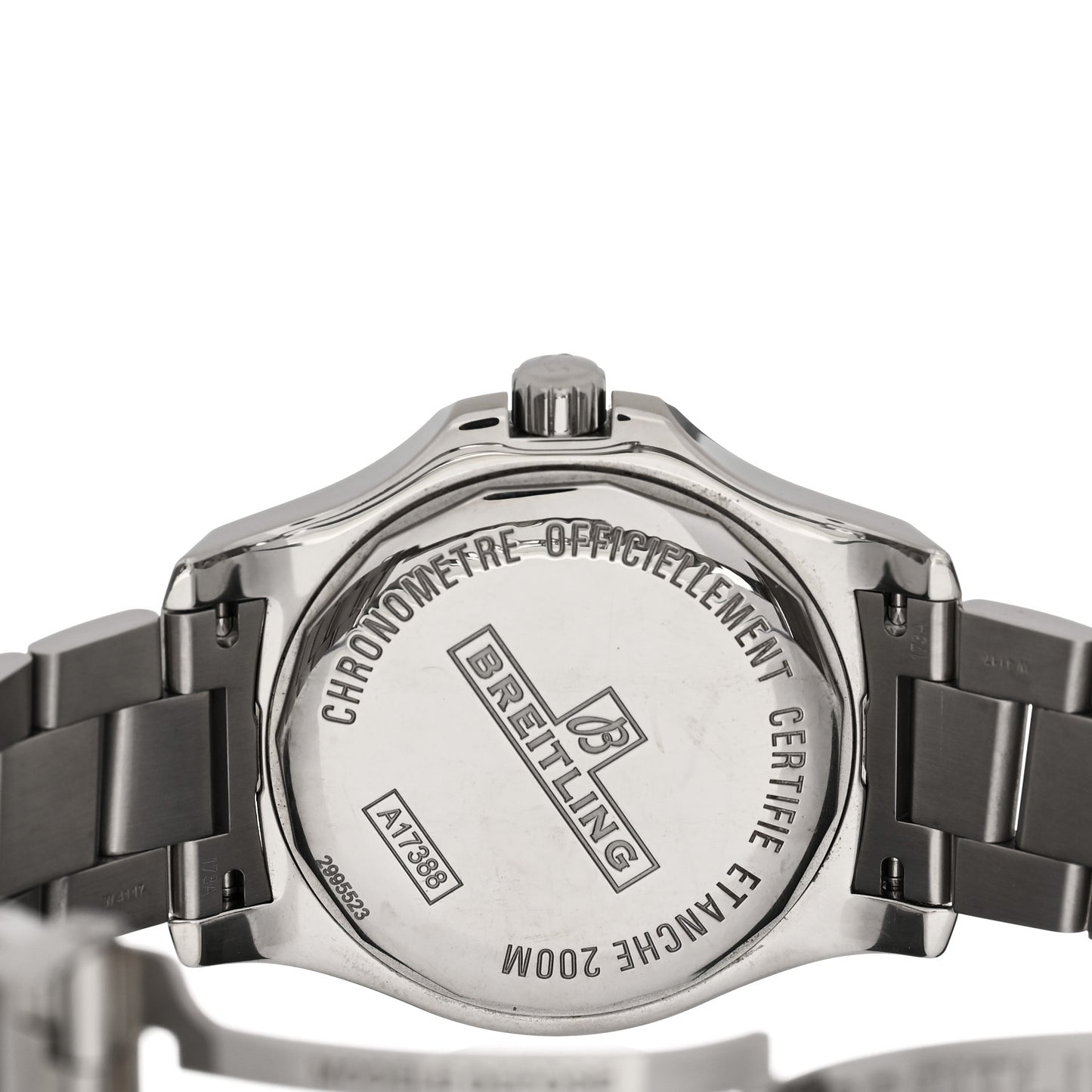 Stainless Steel 44mm Colt Automatic Watch White A17388