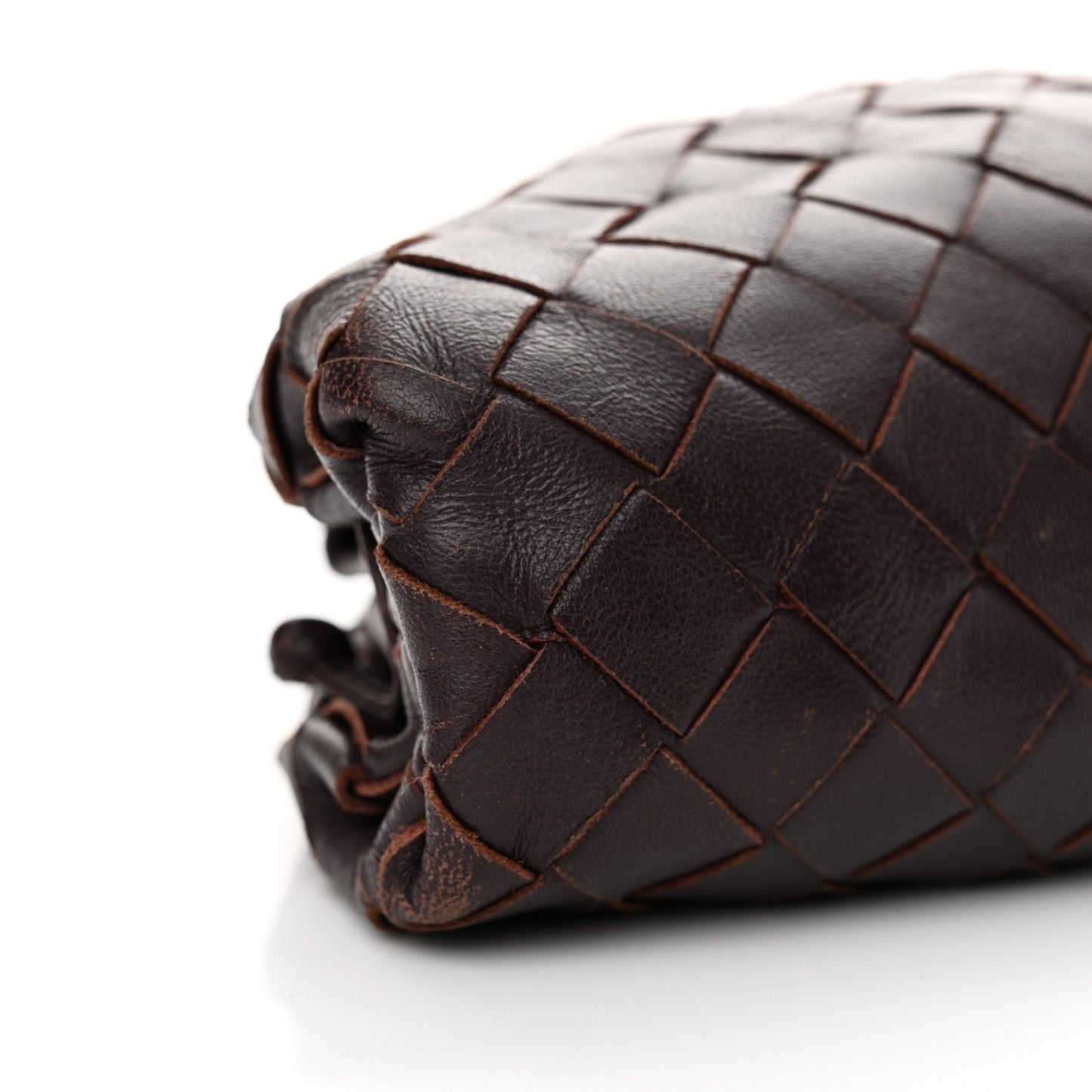 Nappa Intrecciato The Mini Pouch Grape