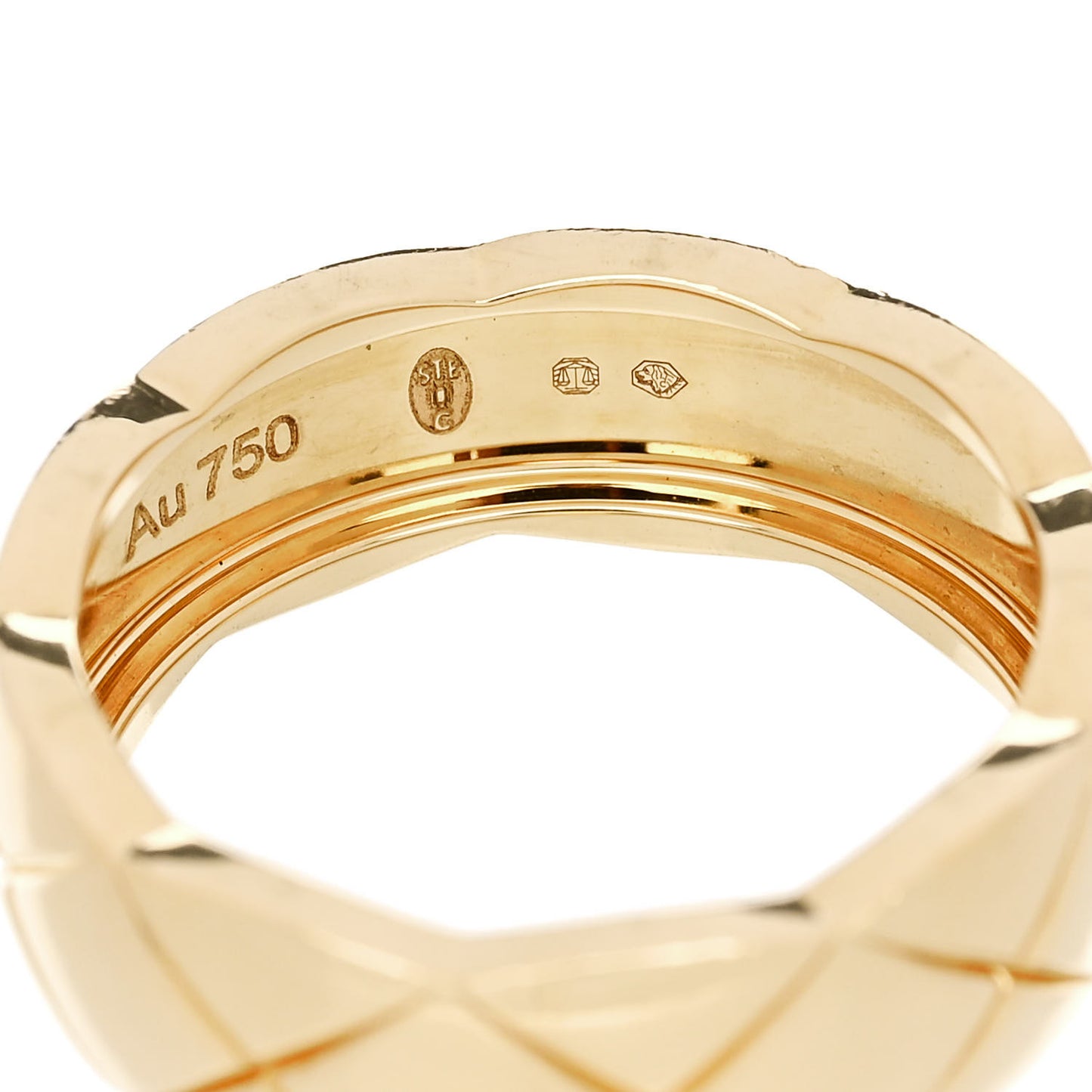 18K Yellow Gold Small Coco Crush Ring 52 6