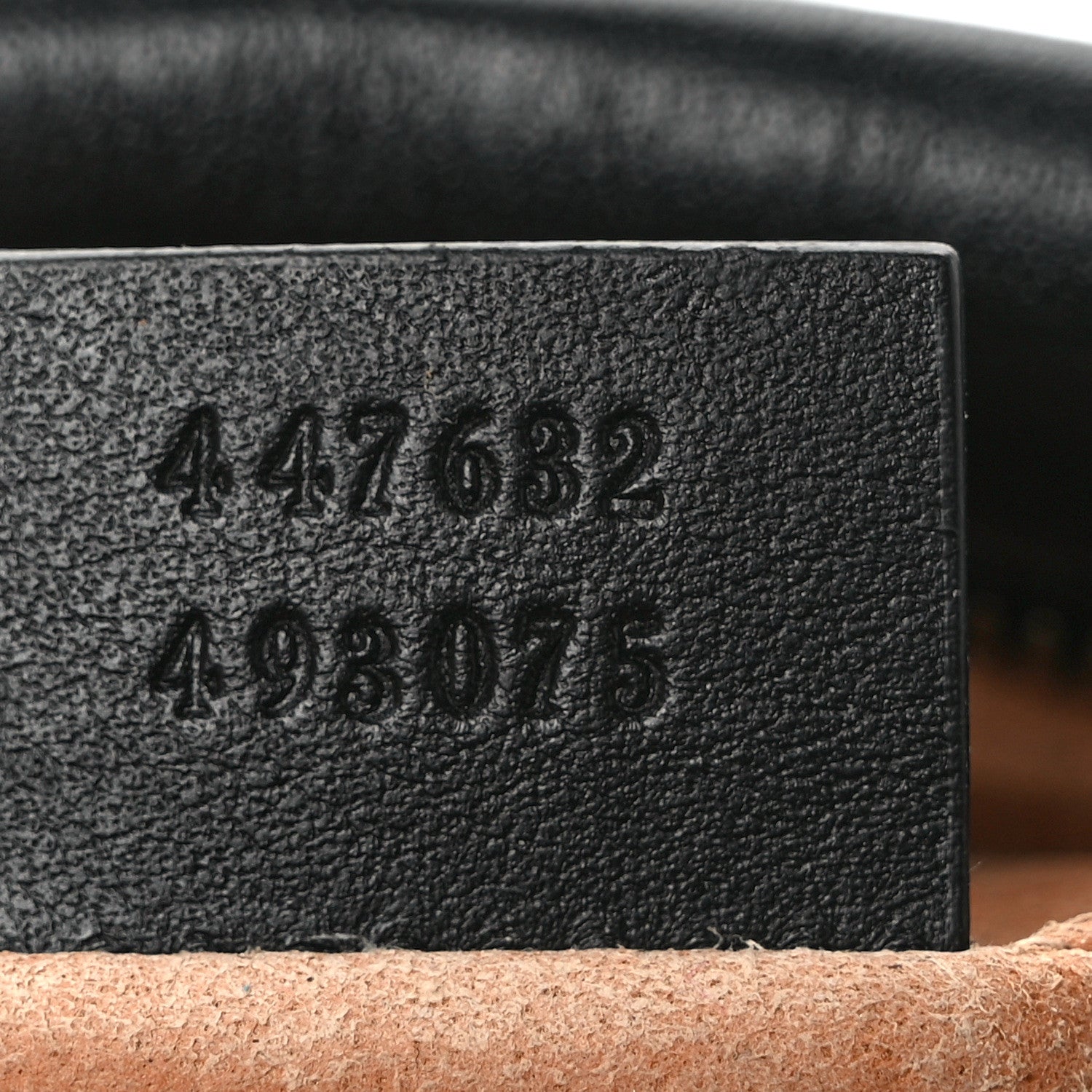 Gucci Calfskin Matelasse Small GG Marmont Chain Shoulder Bag Black 6 of 11