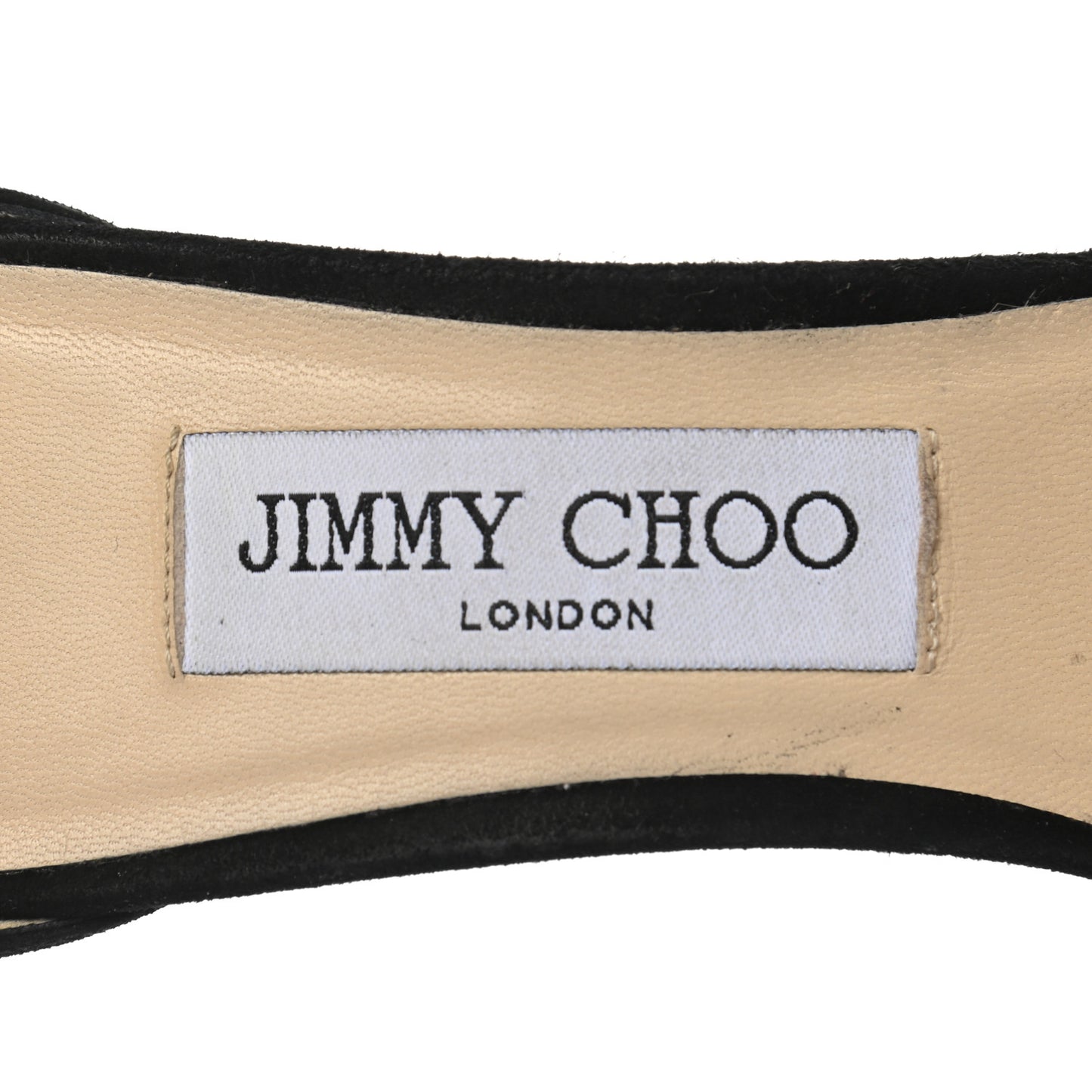 Suede Misty 120 Sandals 38.5 Black