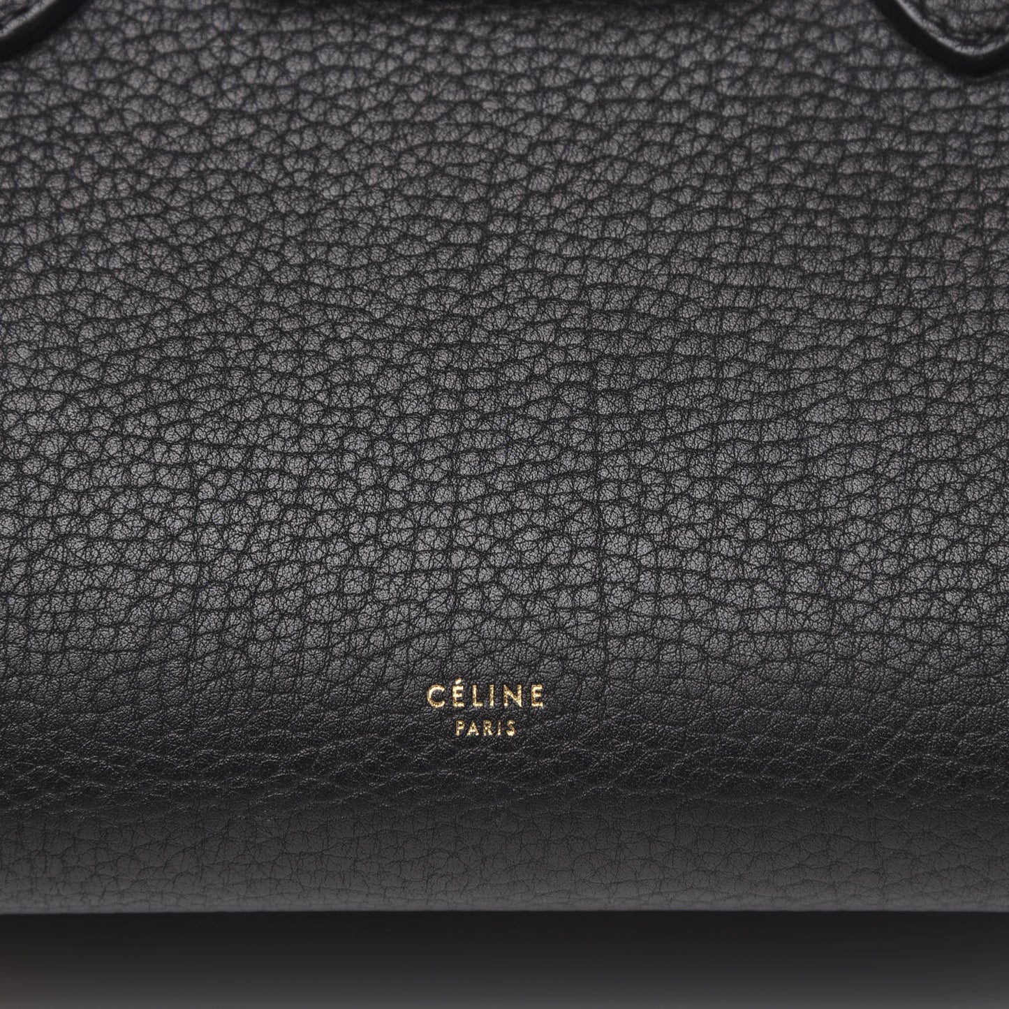 Crisped Calfskin Small Tie Knot Tote Black