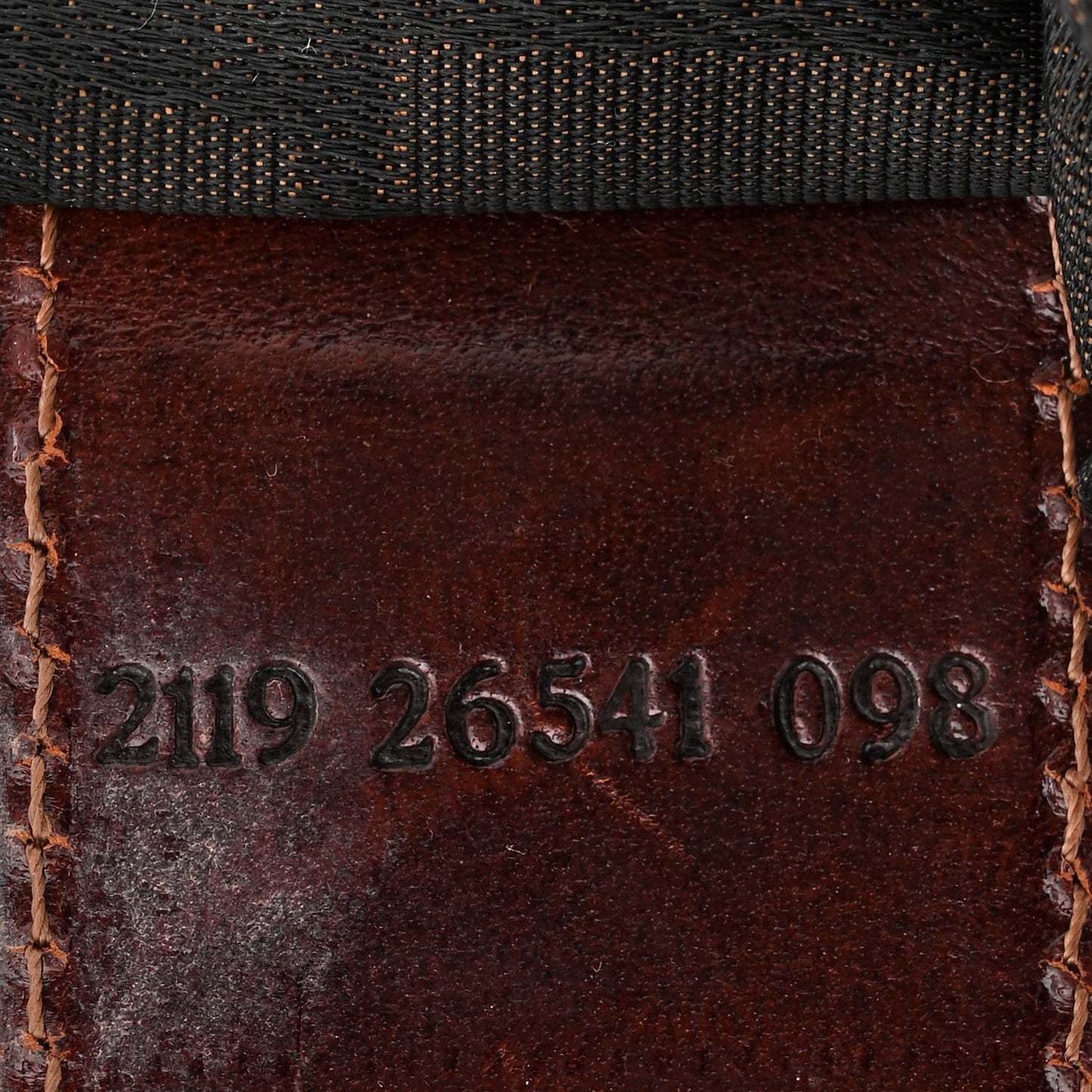 Fabric FF 1925 Mini Cosmetic Bag Tobacco