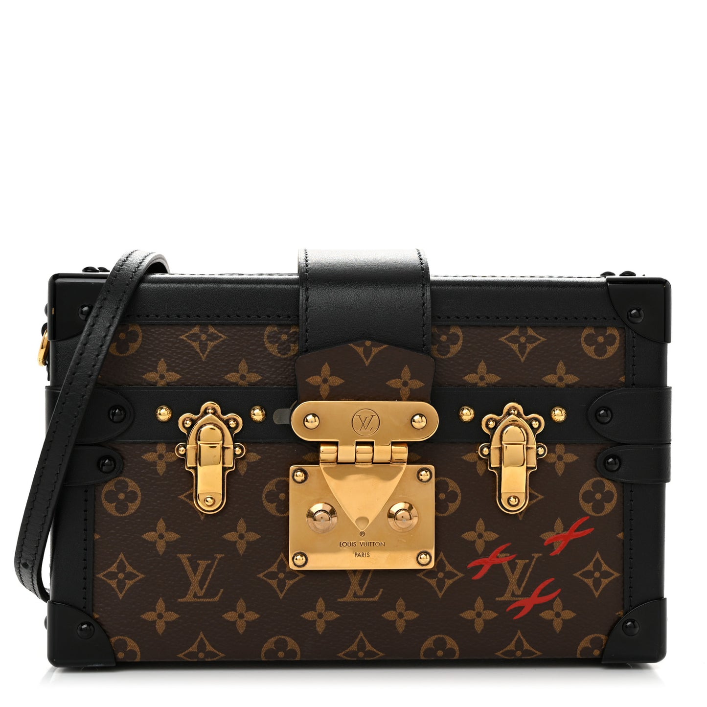 Monogram Petite Malle Black