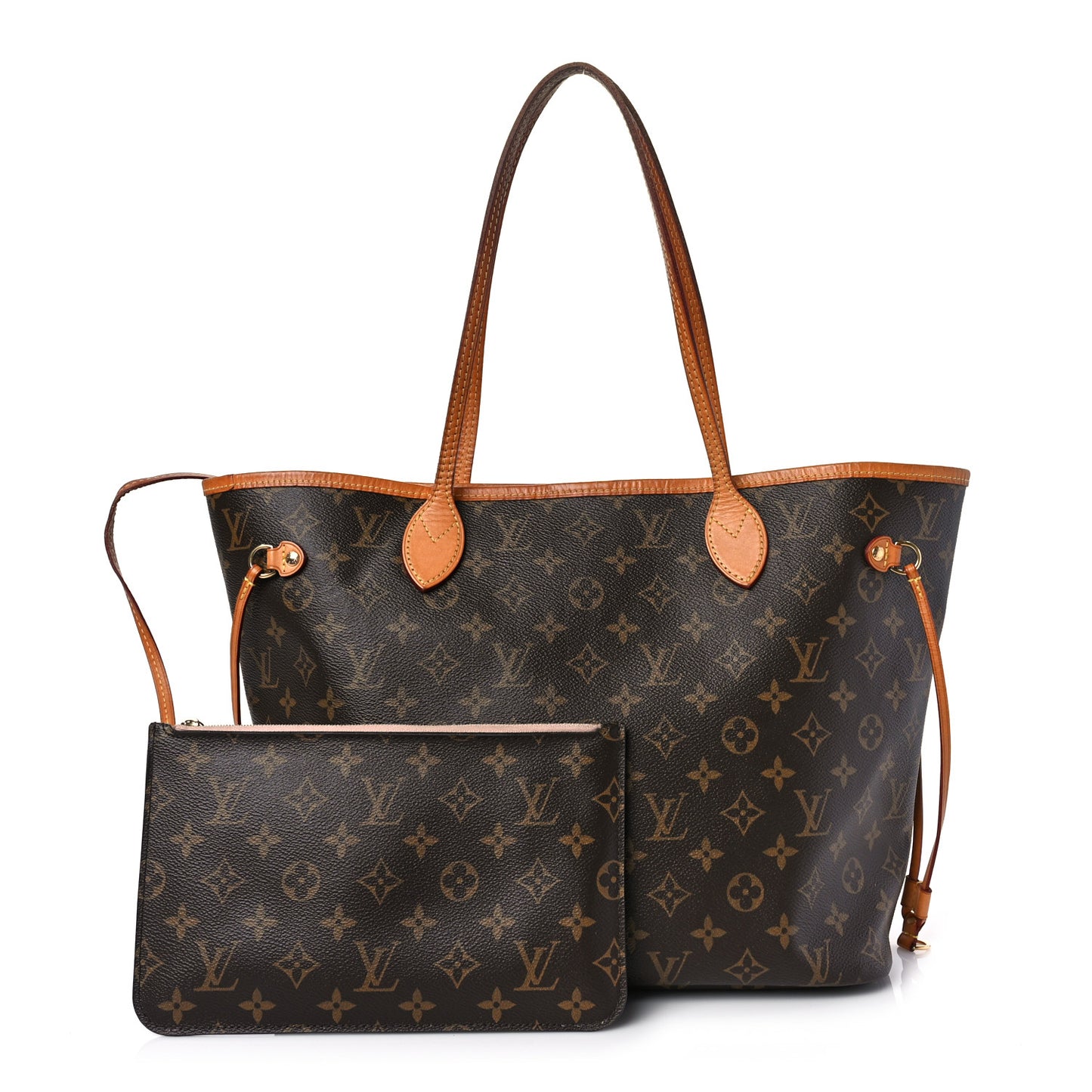 Monogram Neo Neverfull MM Rose Ballerine