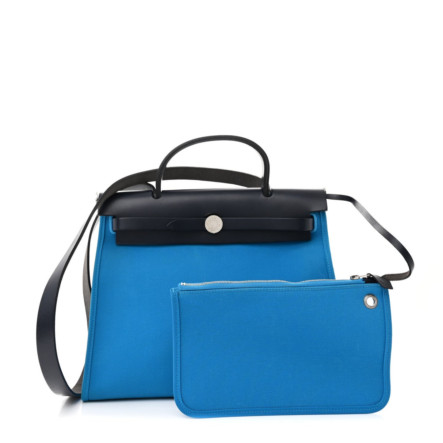 Vache Hunter Toile Herbag Zip 31 PM Bleu Zanzibar Bleu Indigo