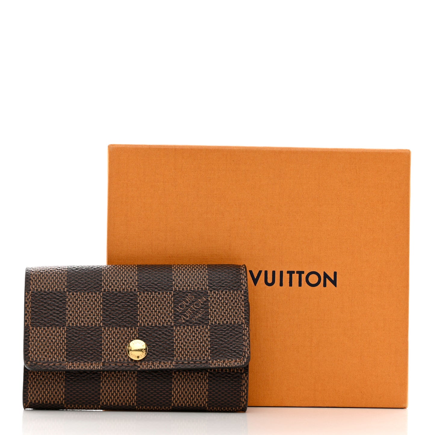 Damier Ebene Multicles 6 Key Holder