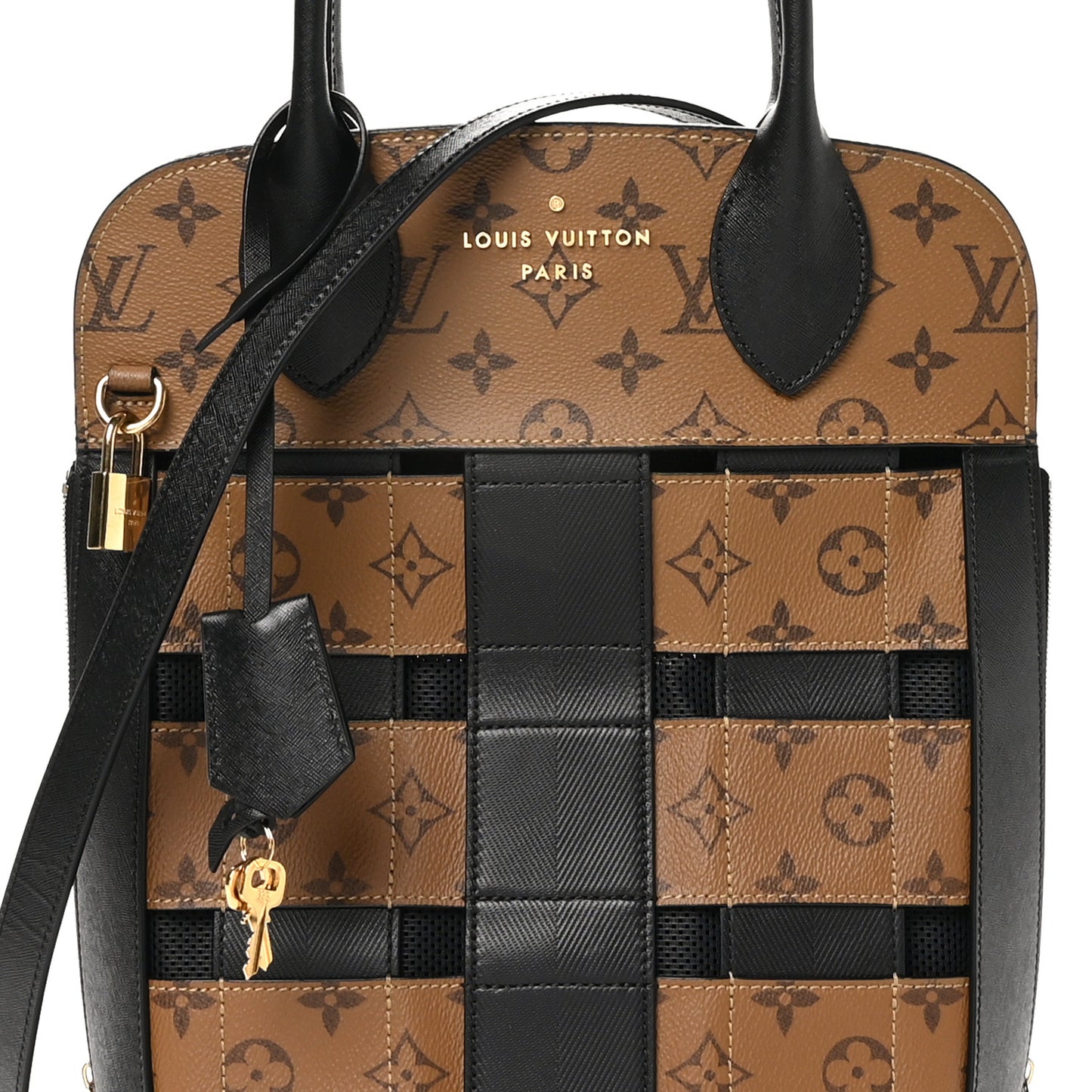 Reverse Monogram Tressage Tote